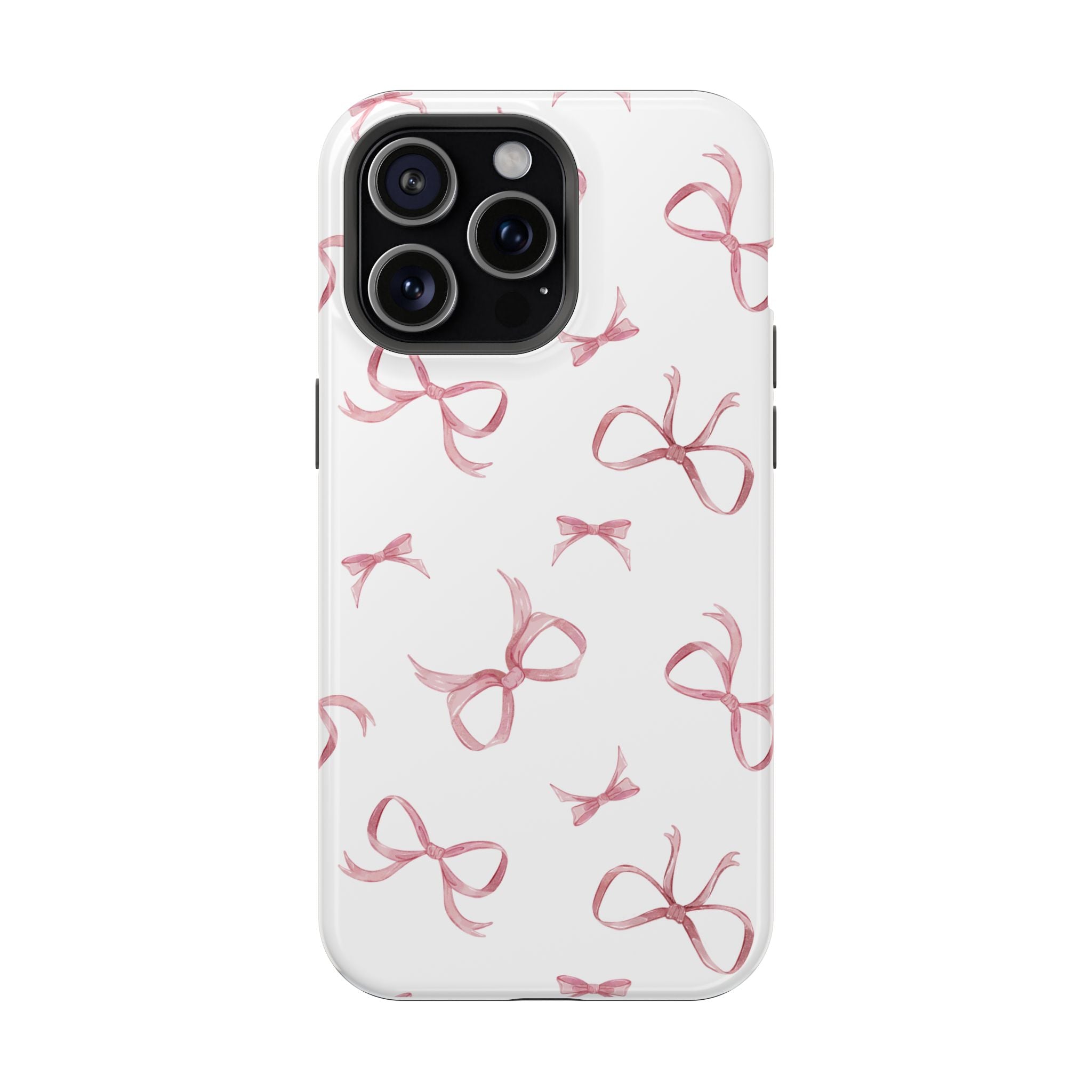 Customizable: Coquette Bow Stylish Impact-Resistant Phone Case