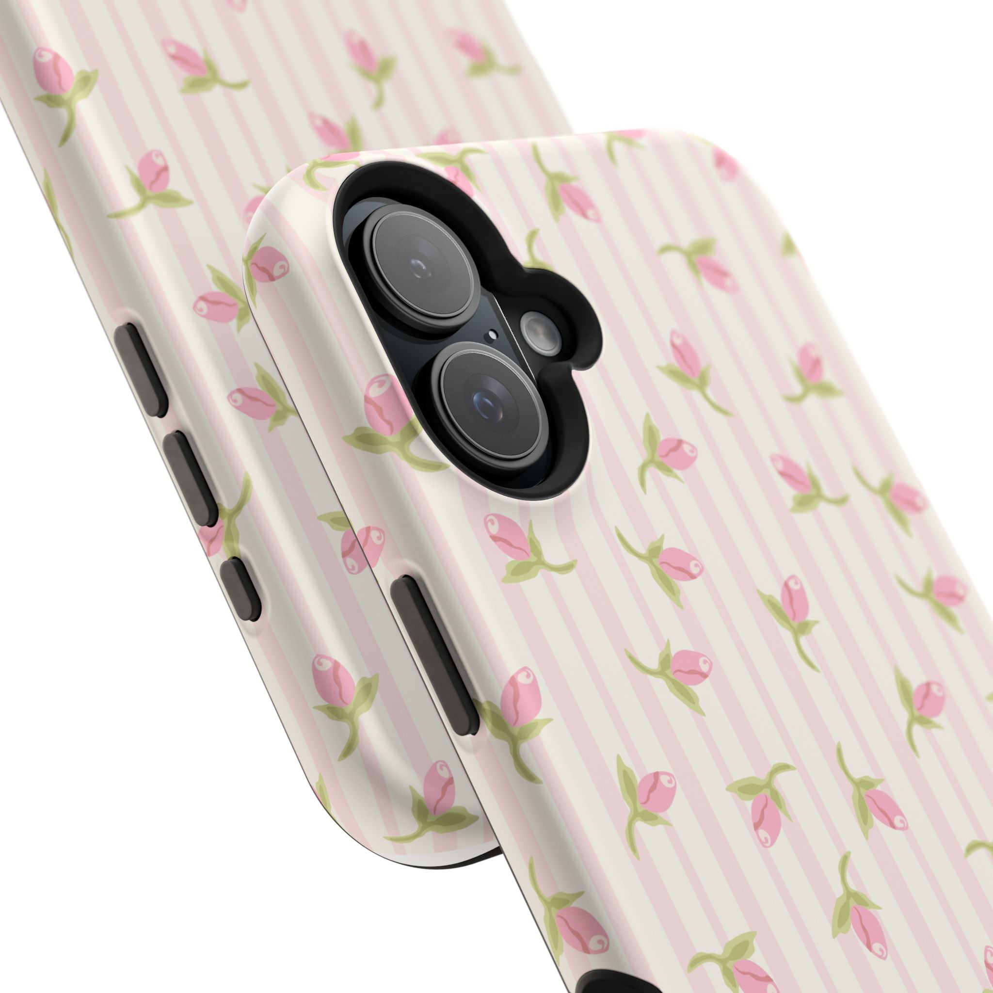 Customizable: Floral Impact-Resistant Phone Case