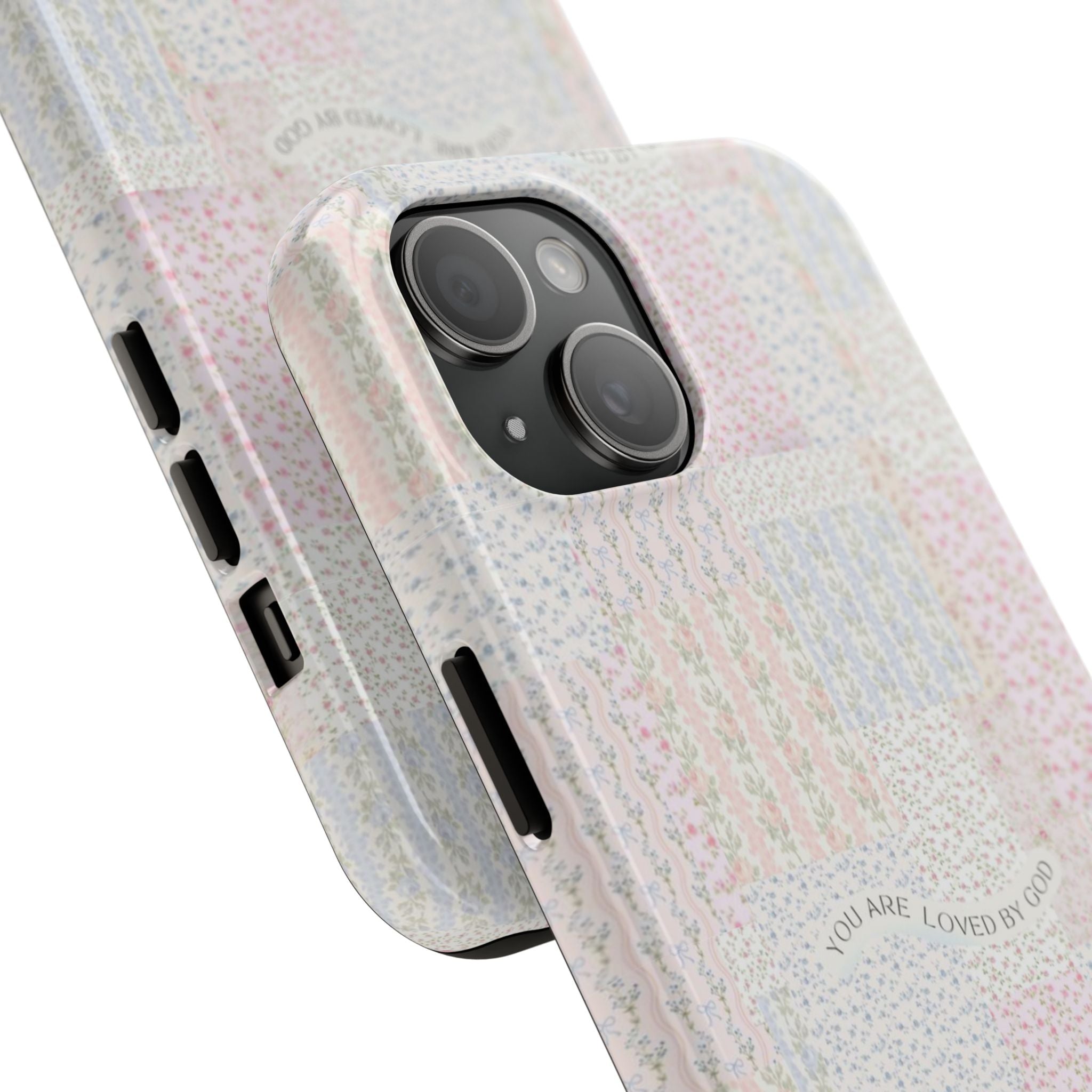 Floral Tough Phone Cases, Protective Phone Cover, Inspirational Tech Accessory, Gift for Her, Fashionable Phone Case, Unique Design