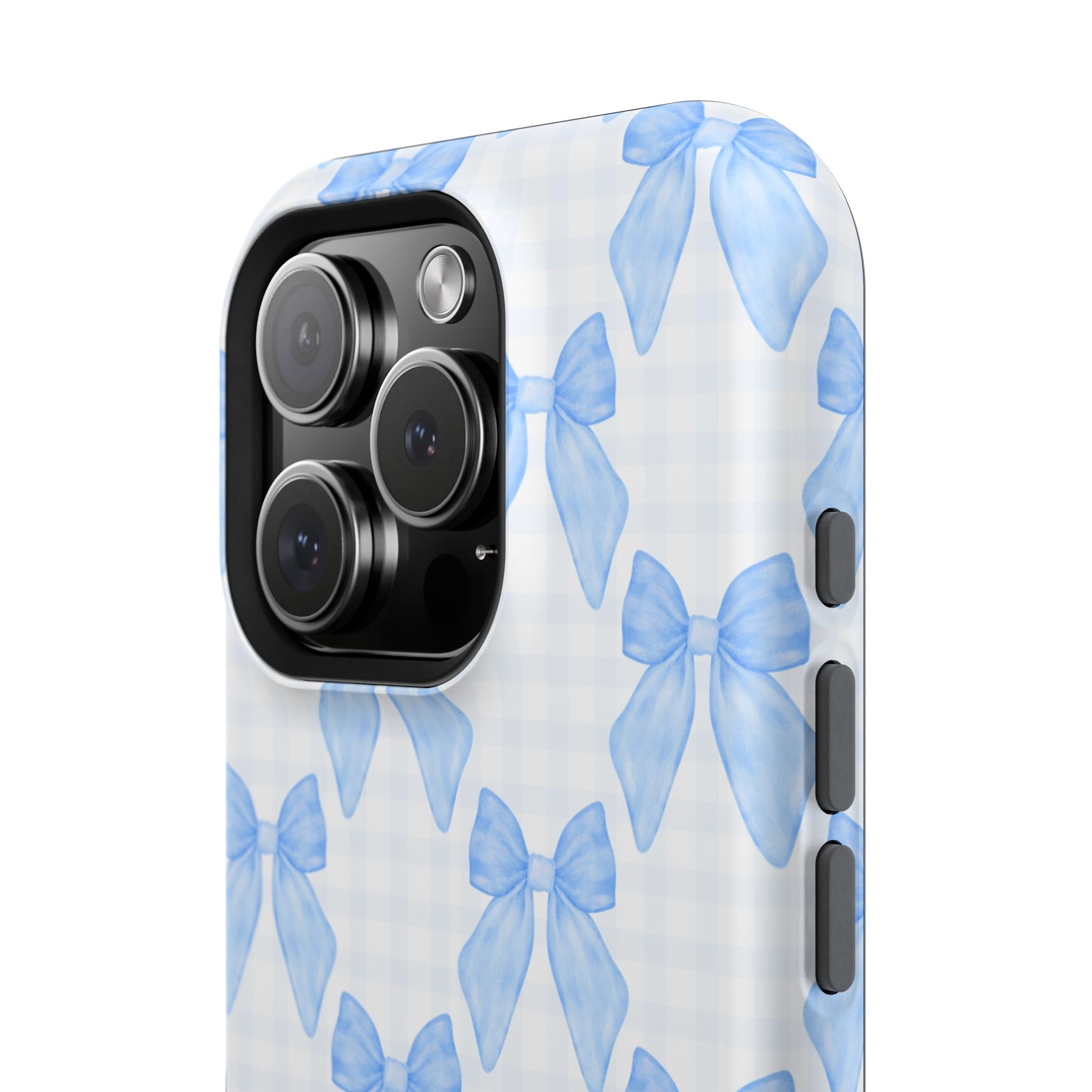 Customizable: Charming Bow Pattern Phone Case