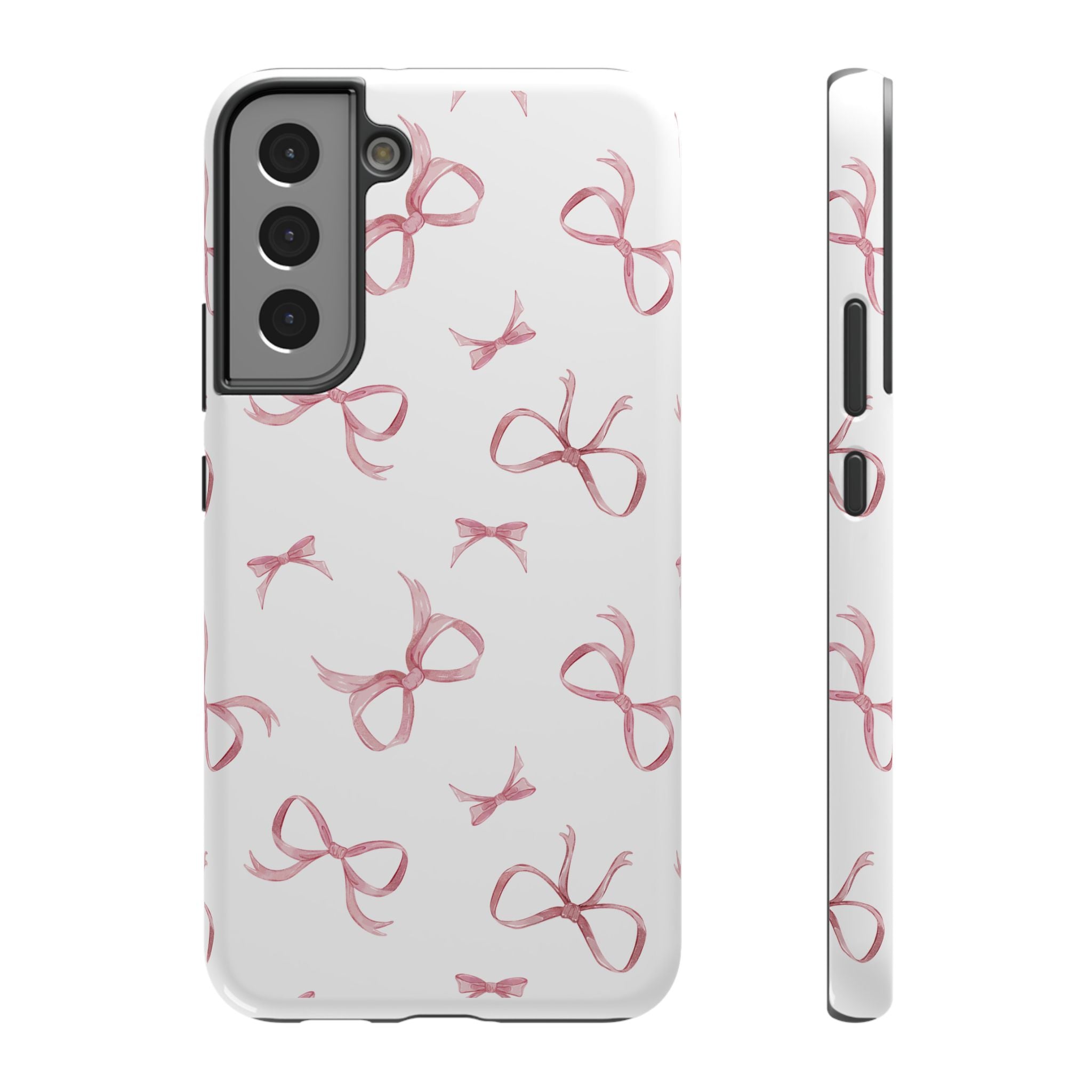 Customizable: Coquette Bow Stylish Impact-Resistant Phone Case