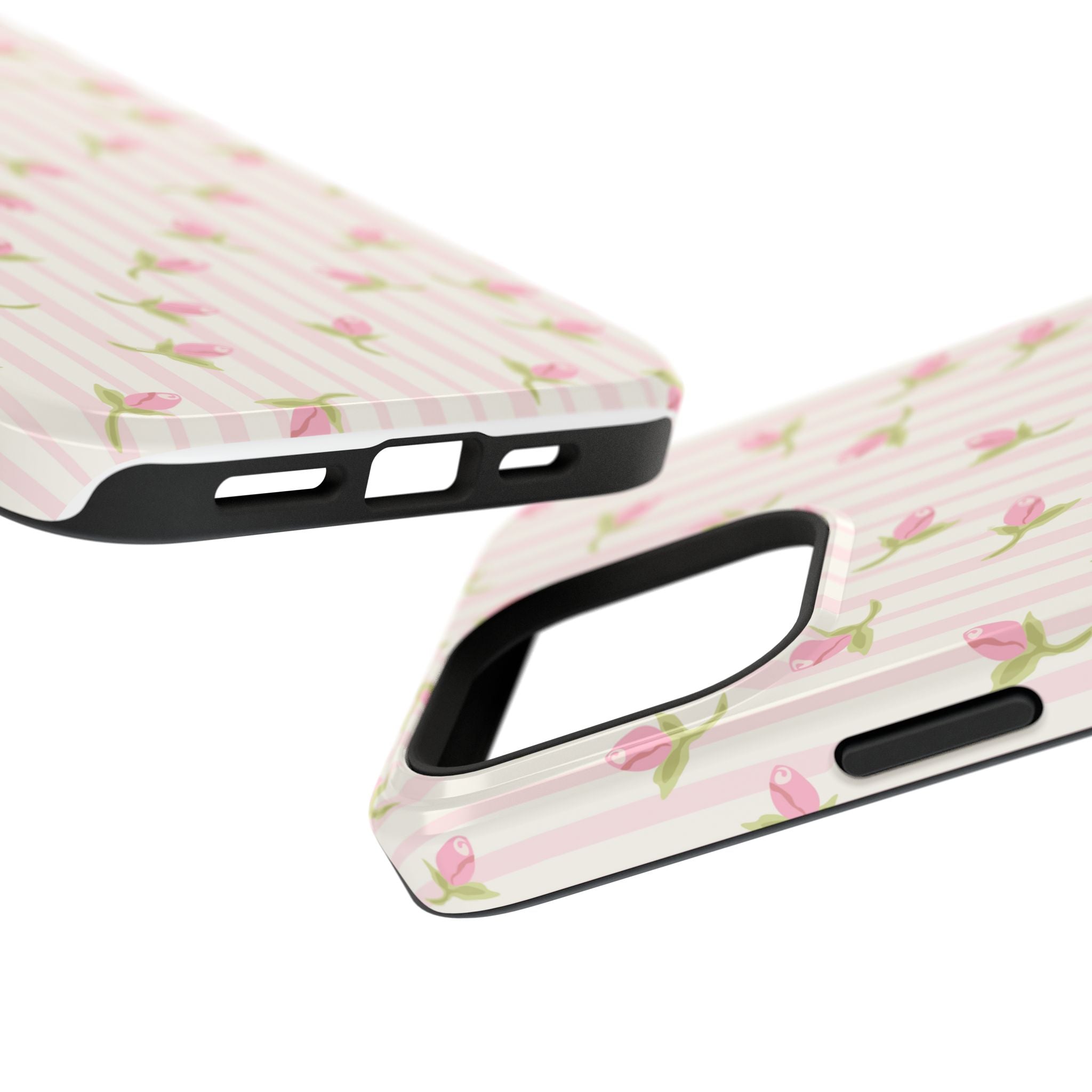 Customizable: Floral Impact-Resistant Phone Case