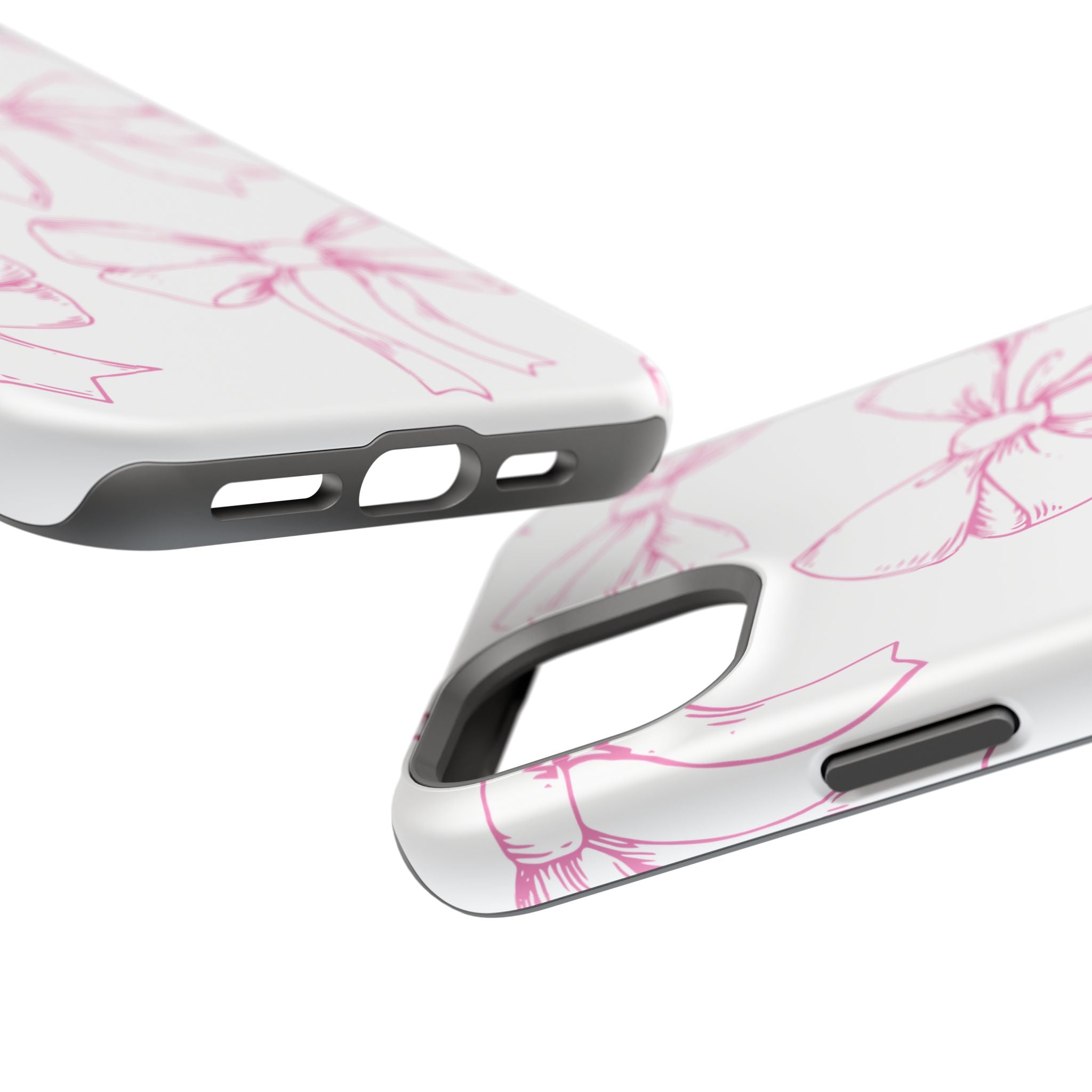 Customizable: Cute Bow Pattern Phone Case