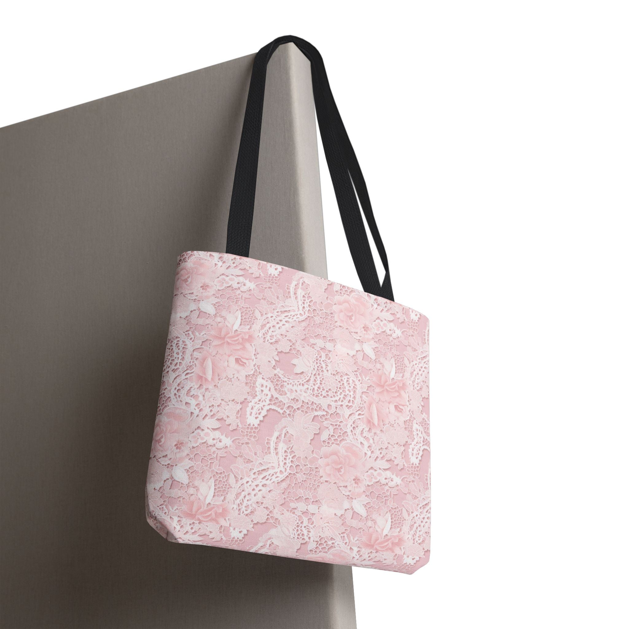 Chic Floral Tote Bag, Stylish Shopping Bag, Pink Floral Accessory, Perfect for Gifts, Sustainable Fashion