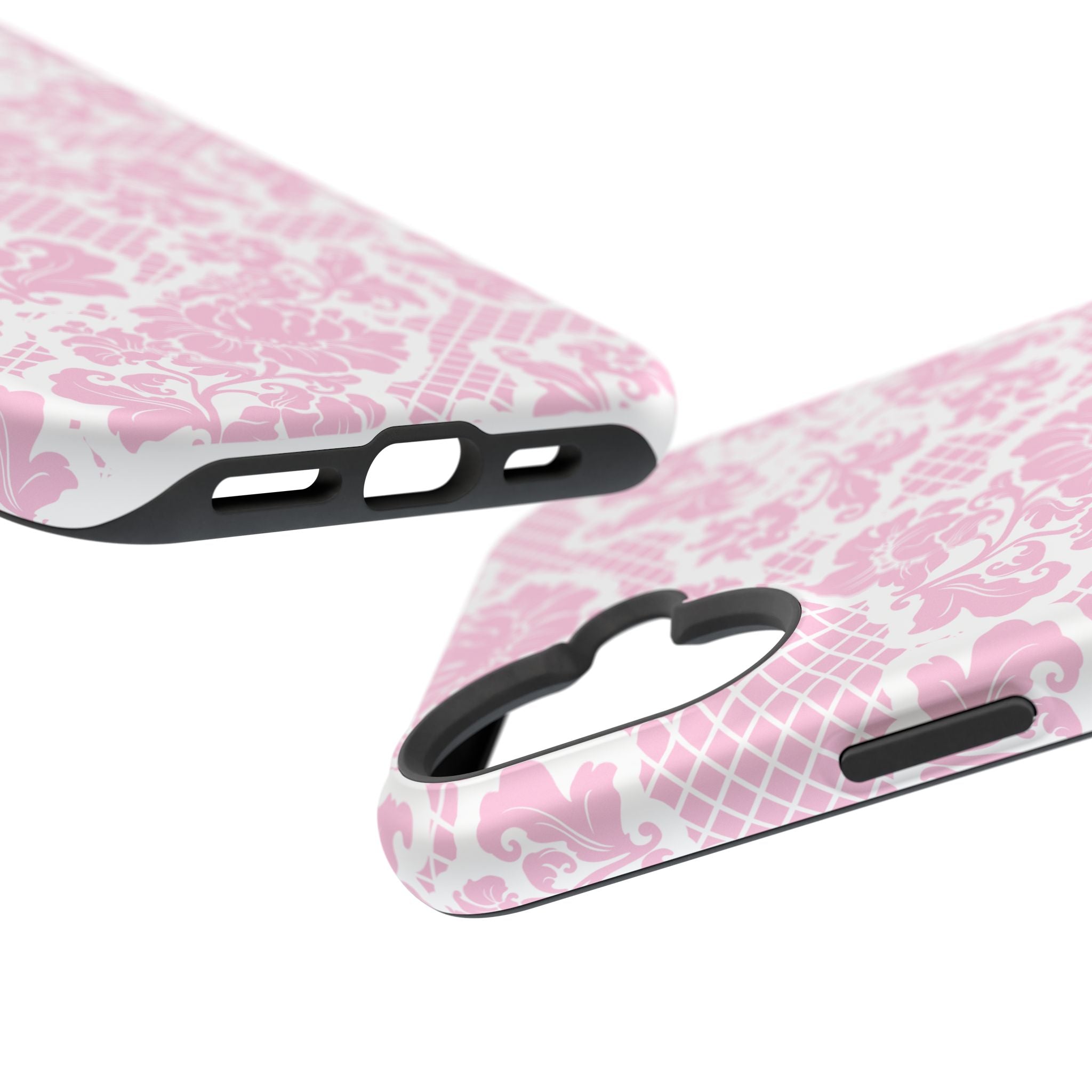 Customizable: Pink Lace Inspired Elegantly Chic Impact-Resistant Case