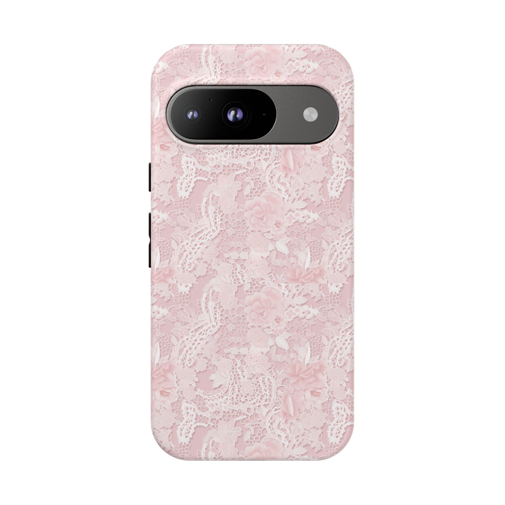 Customizable: Pink Floral Phone Case, Stylish Tough Cases, Unique Gift for Her, Cute Phone Accessories, Floral Tech Cover