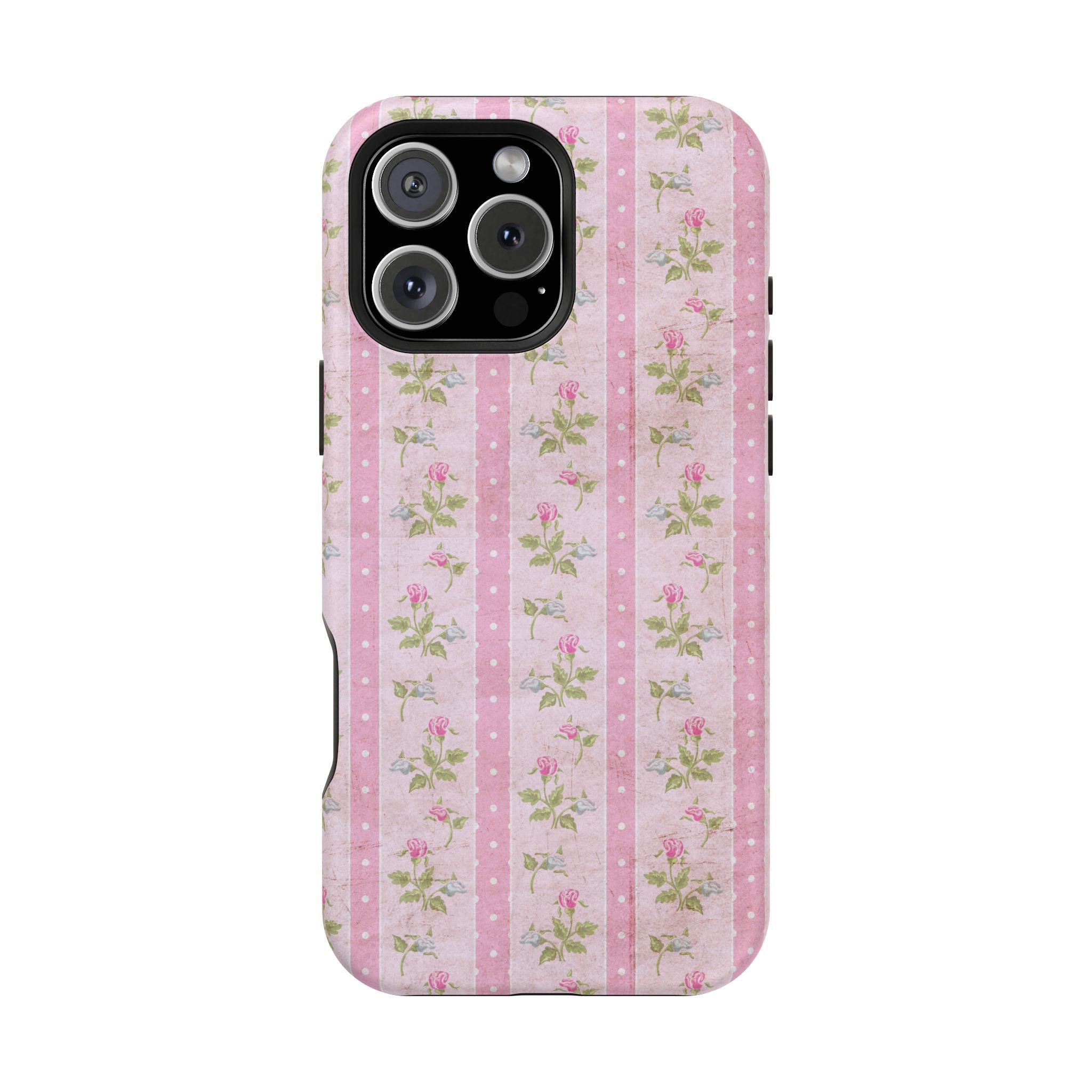 Impact-Resistant Phone Case, Inspirational Quote Case, Gift for Her, Bible Verse Decor, Floral Design Phone Cover
