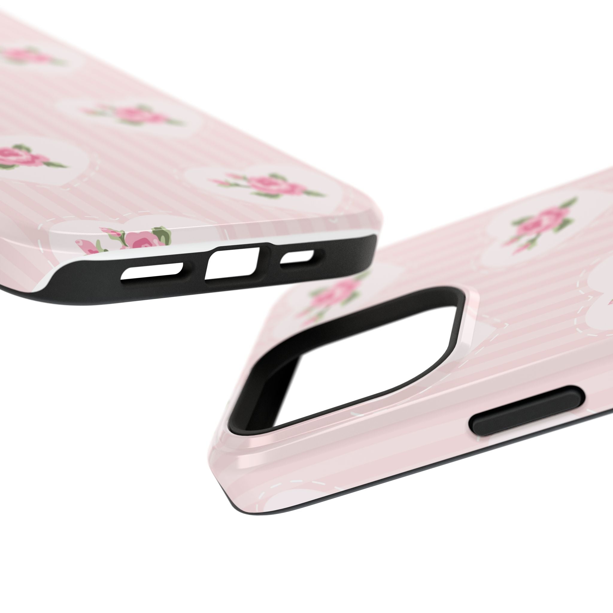 Customizable: Floral Heart Phone Case