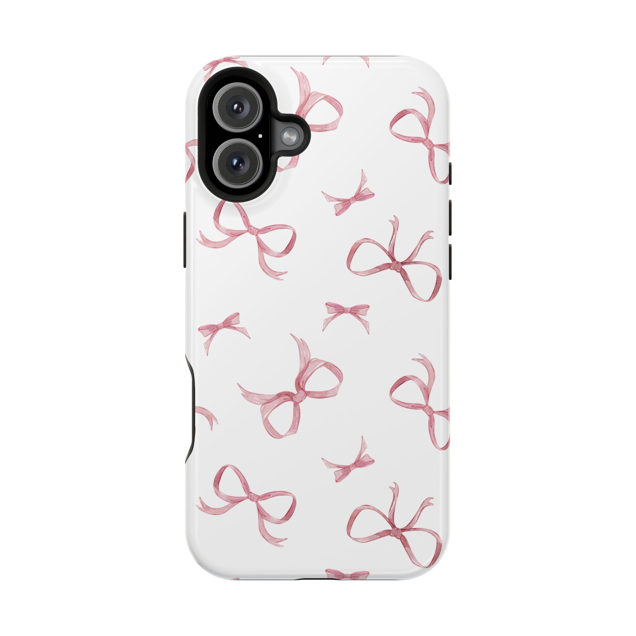 Customizable: Coquette Bow Stylish Impact-Resistant Phone Case
