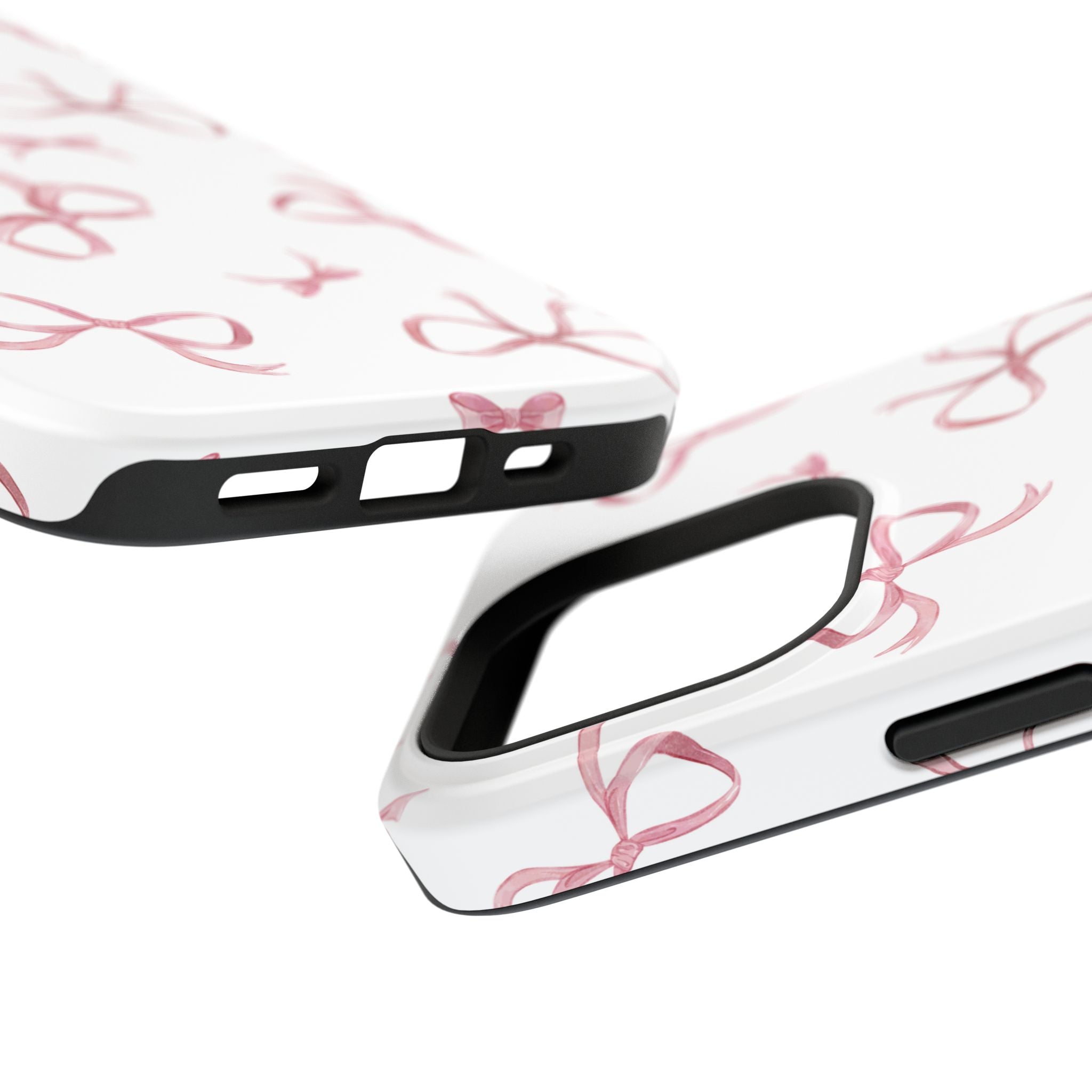 Customizable: Coquette Bow Stylish Impact-Resistant Phone Case