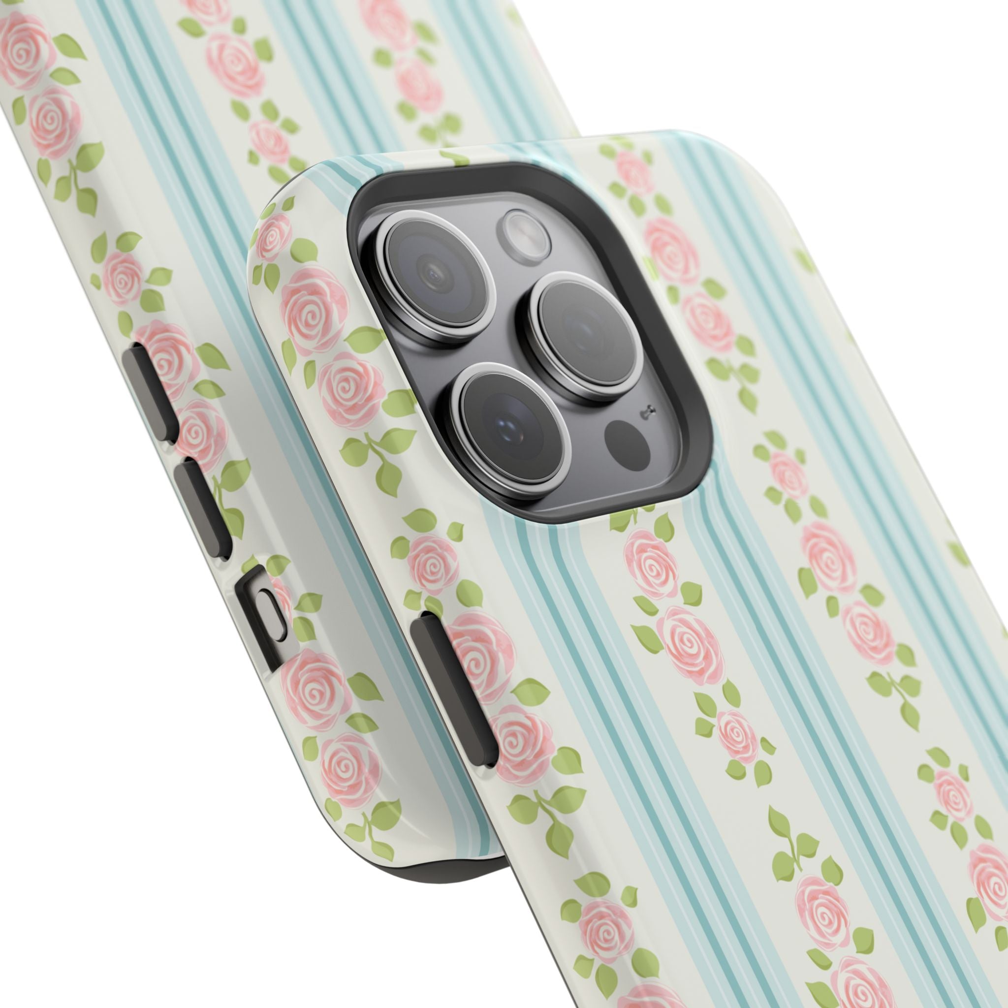 Customizable: Floral Impact-Resistant Phone Case
