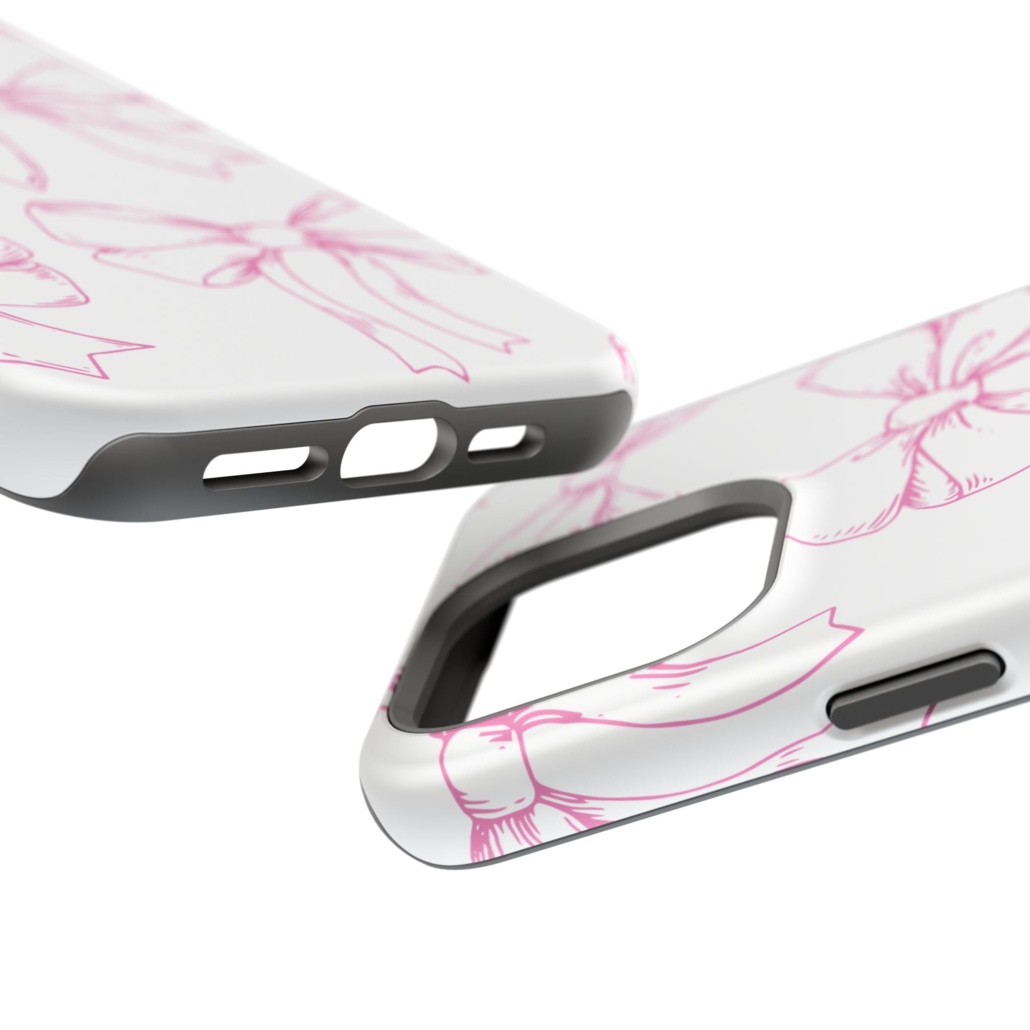 Customizable: Cute Bow Pattern Phone Case