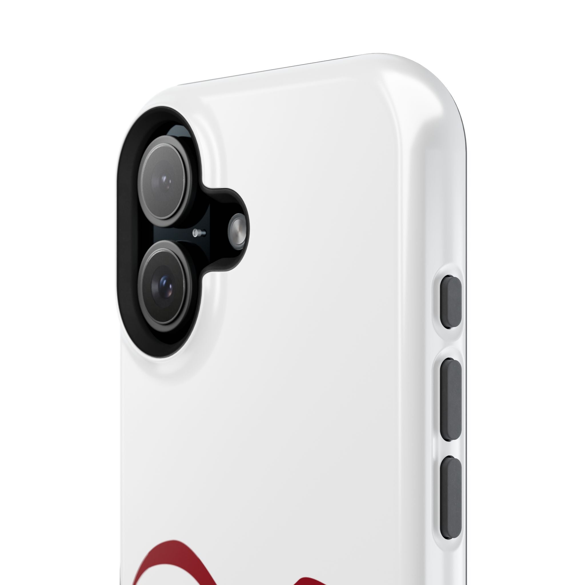 Customizable: Cherry Bow Impact-Resistant Case for Smartphones | Cute Phone Cover | Gift for Her | Cherry Lover's Accessory | Durable Phone Case