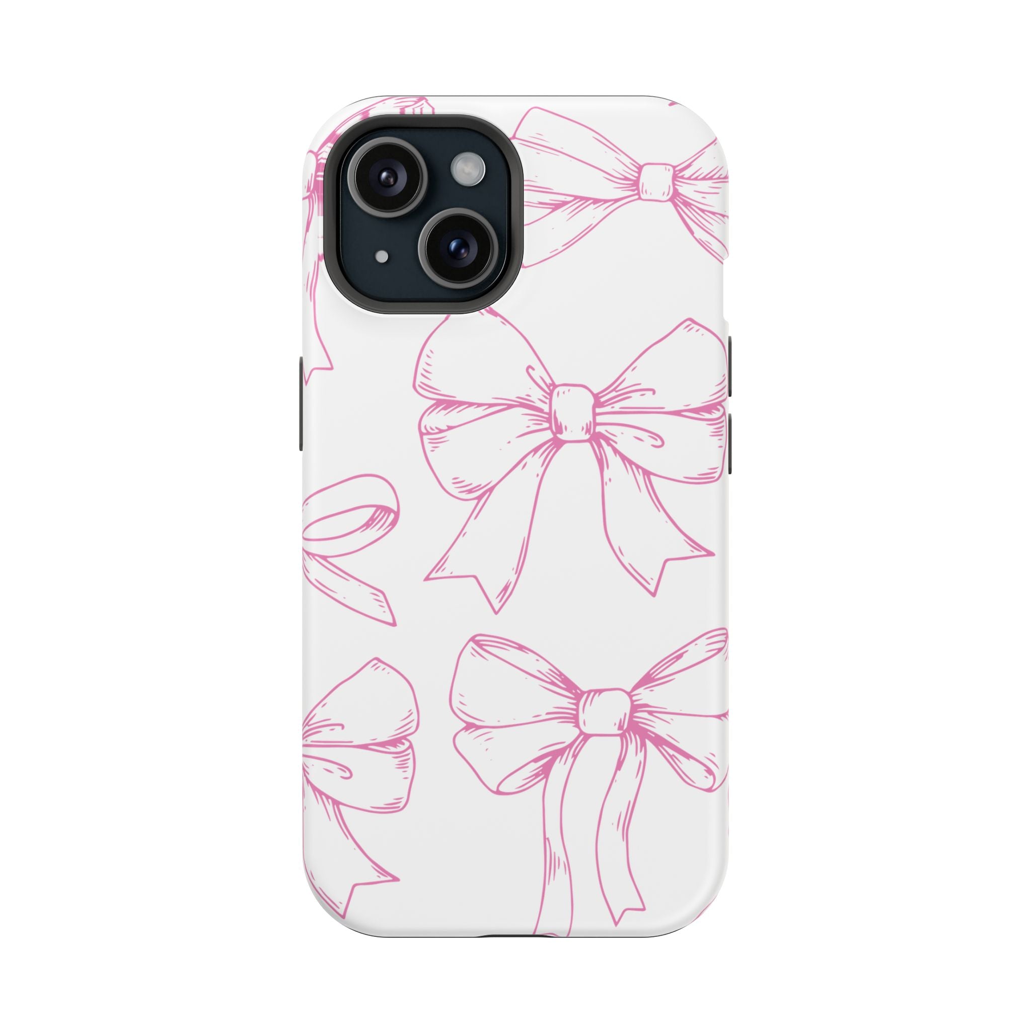 Customizable: Cute Bow Pattern Phone Case