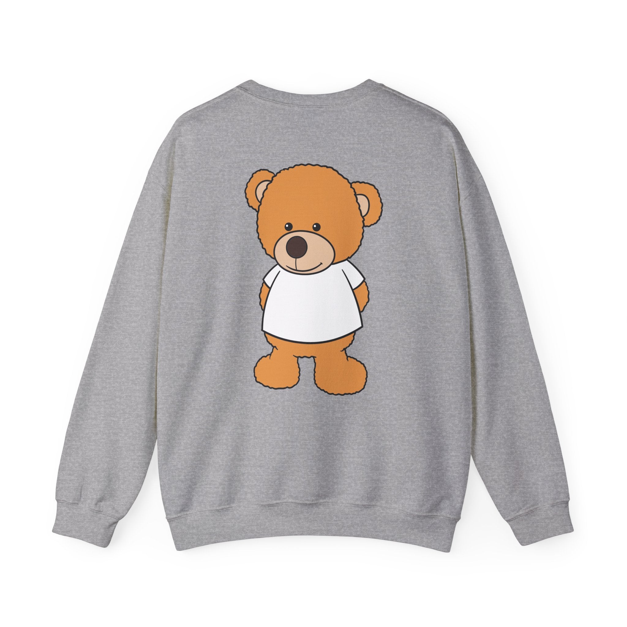 Customizable Bear Crewneck Sweatshirt - College Spirit Apparel
