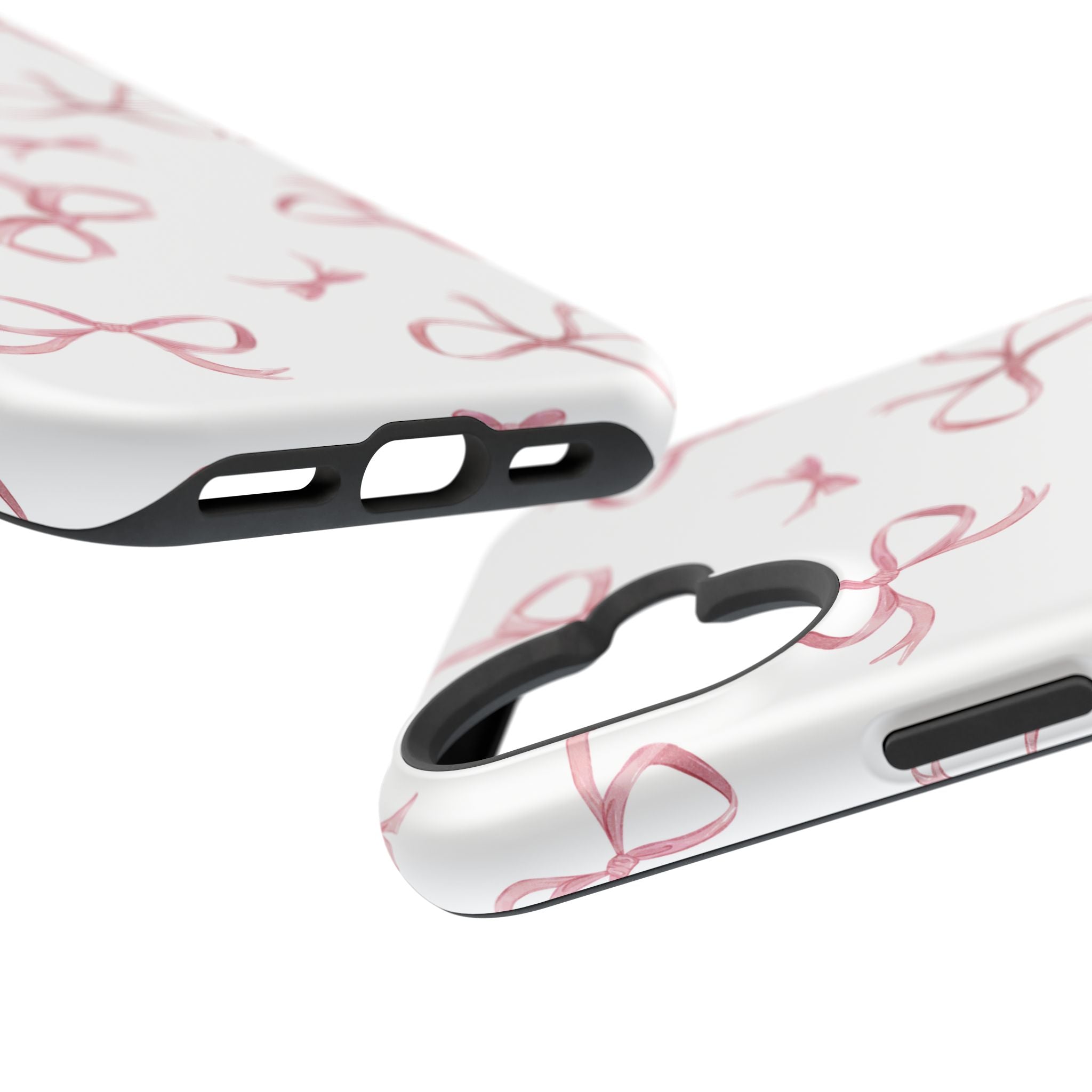 Customizable: Coquette Bow Stylish Impact-Resistant Phone Case