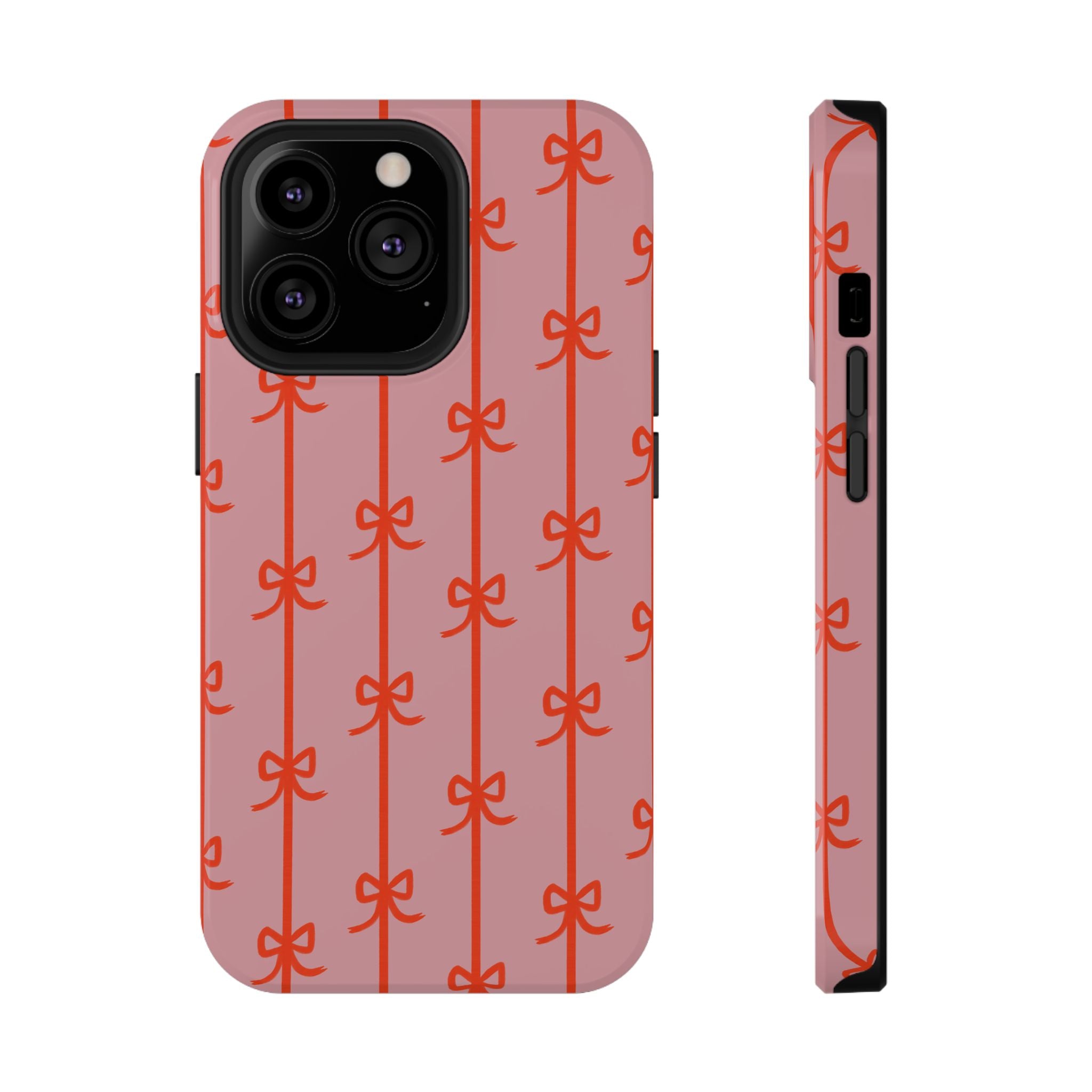 Customizable: Cute Bow Pattern Phone Case