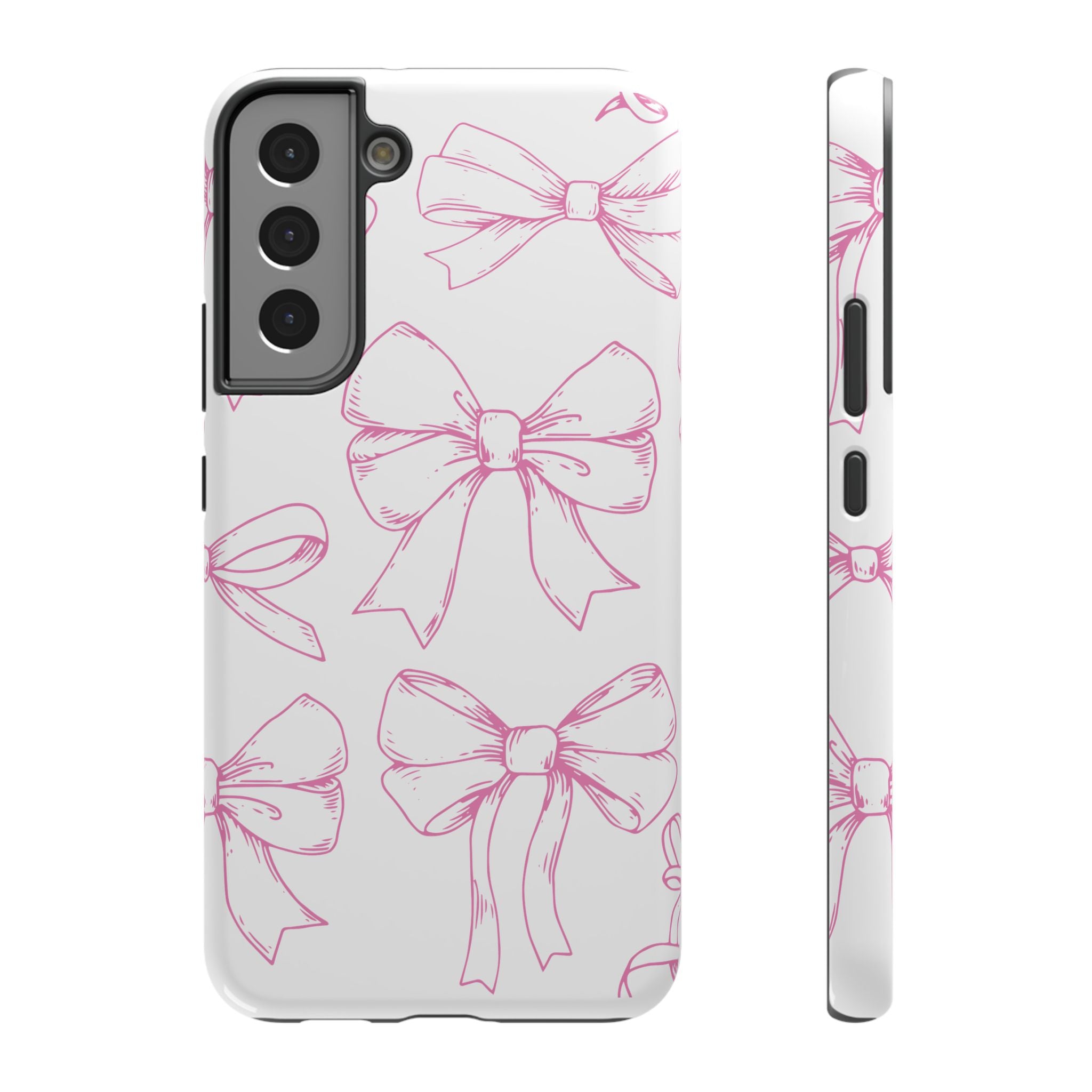 Customizable: Cute Bow Pattern Phone Case