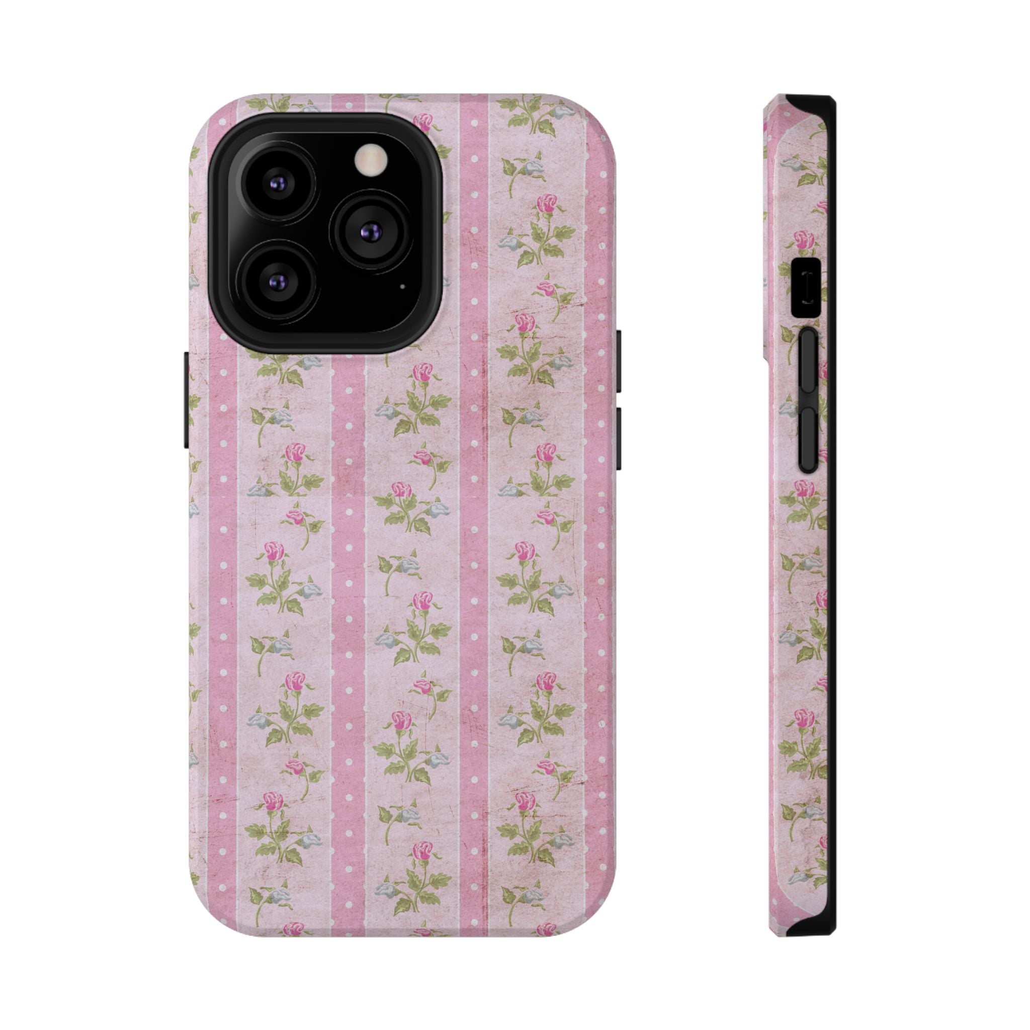 Impact-Resistant Phone Case, Inspirational Quote Case, Gift for Her, Bible Verse Decor, Floral Design Phone Cover