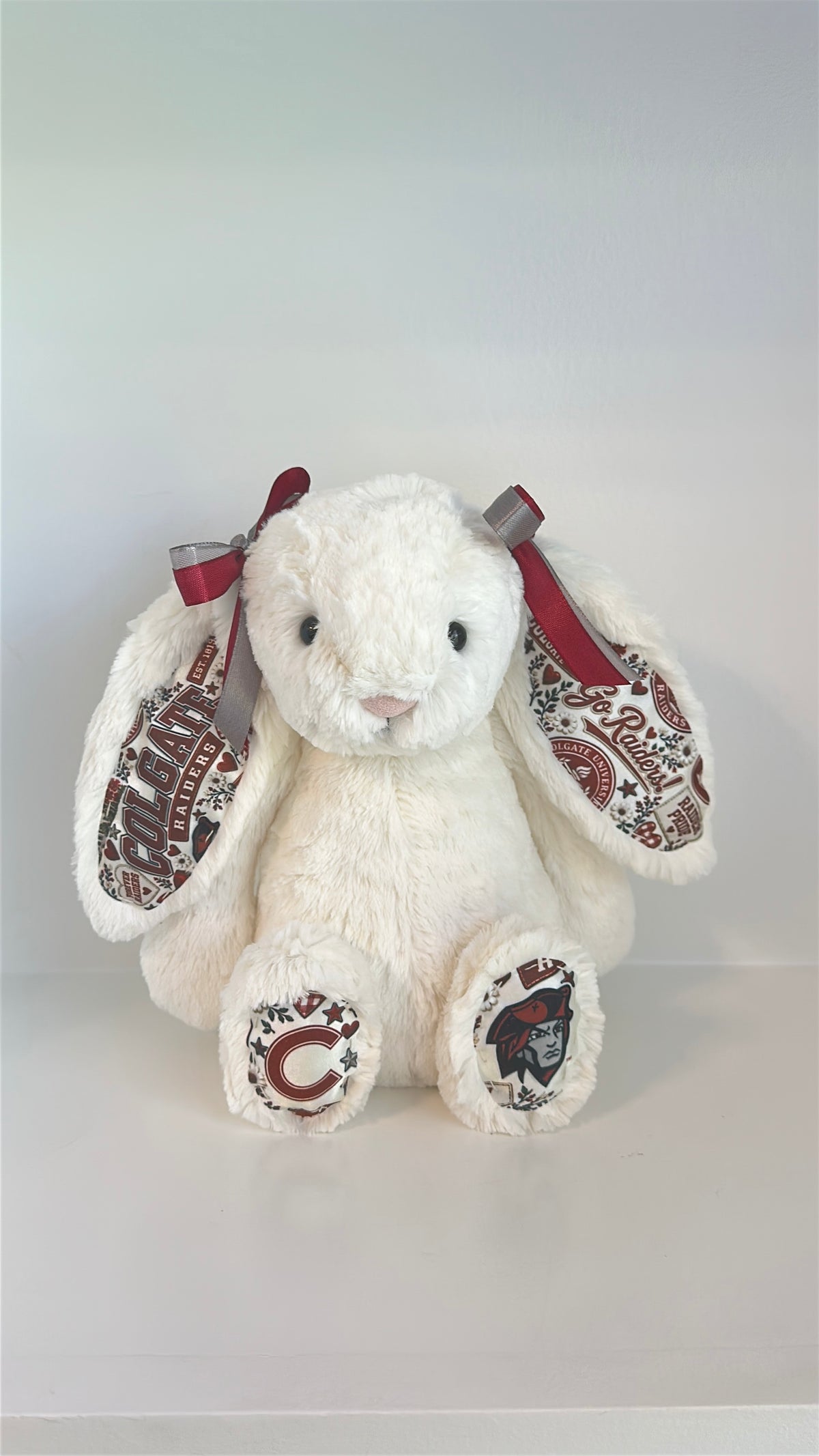 Colgate University Fully Custom Jellycat Bunny