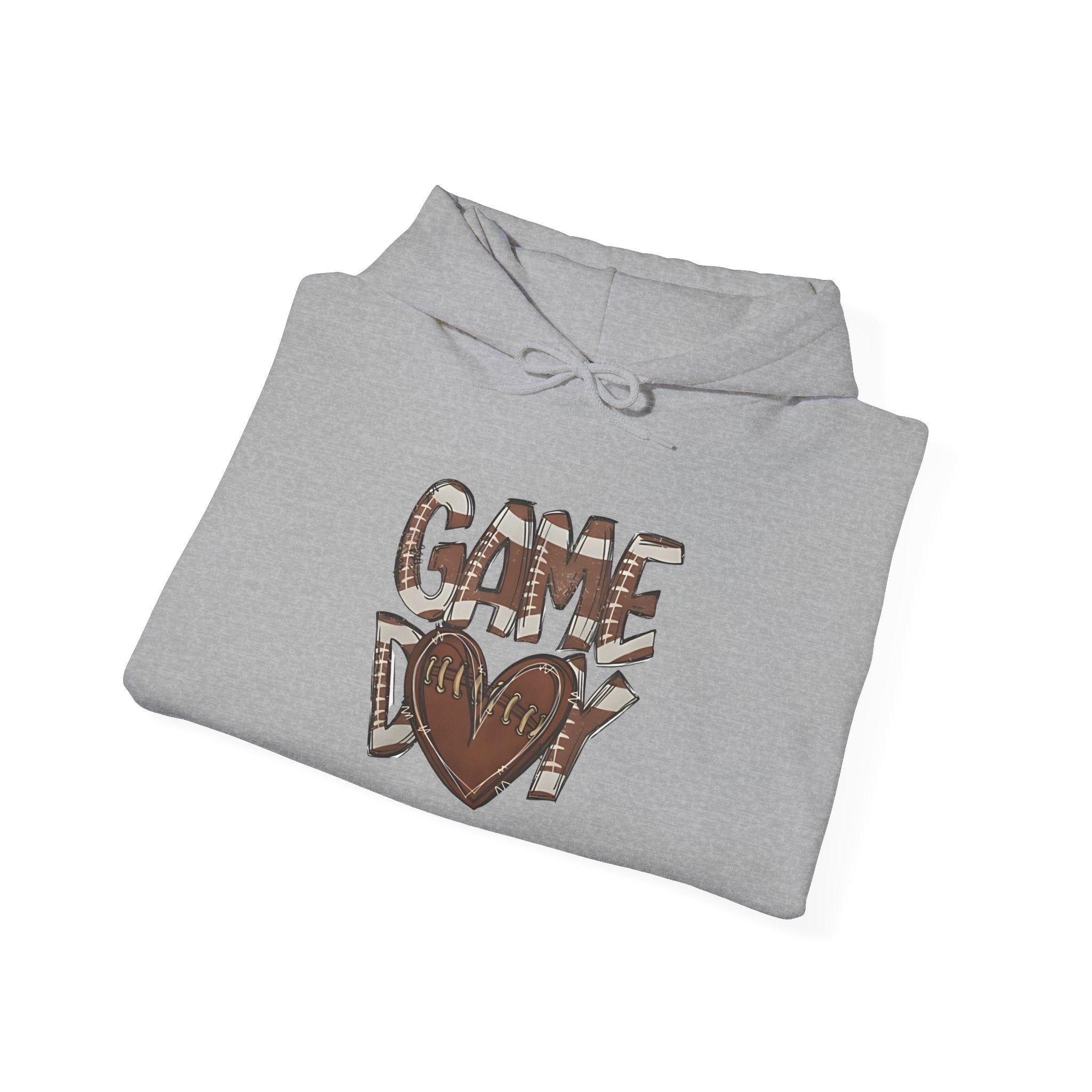 Football Heart Game Day Hoodie