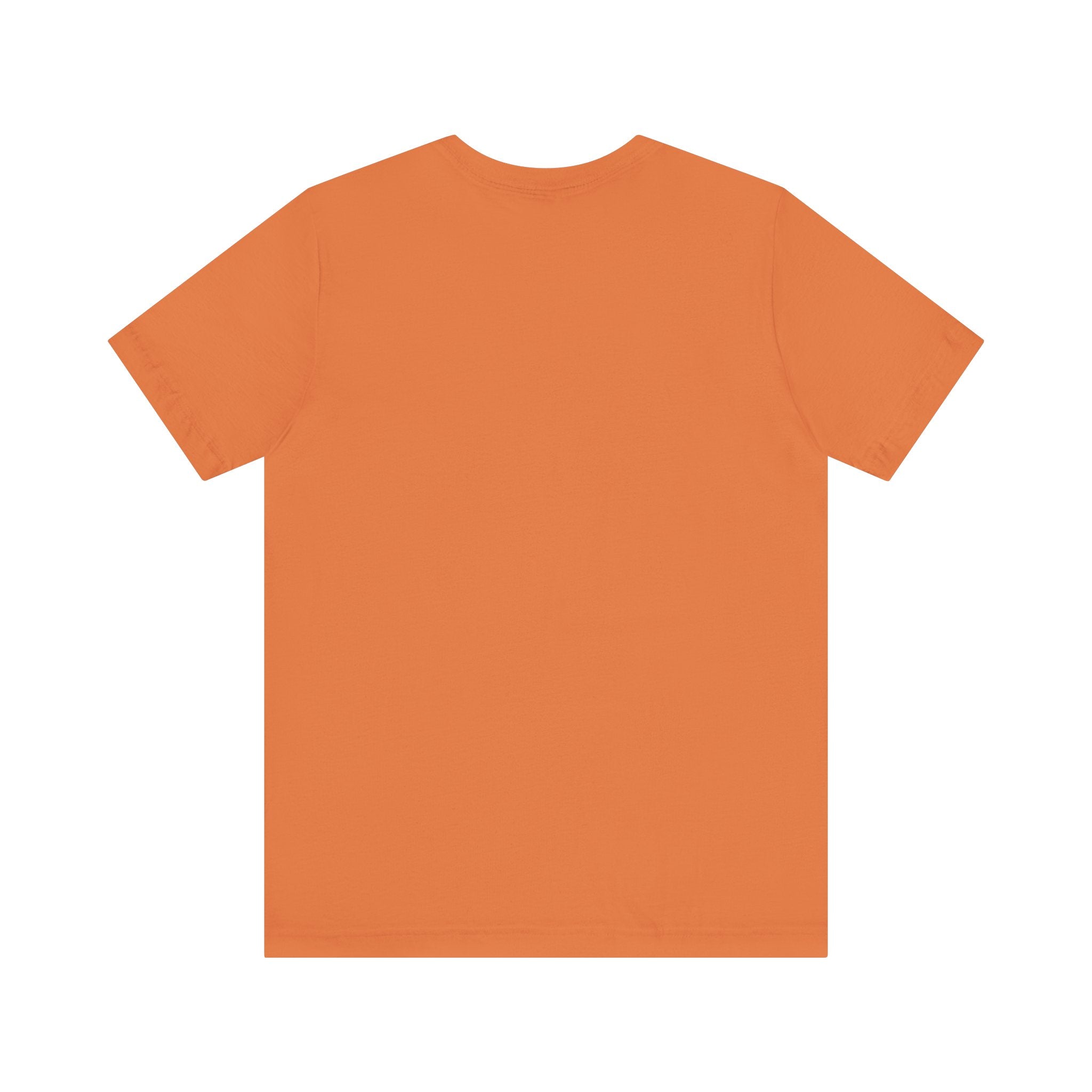 Customizable Orange & White Polka Dot Tri-Star Graphic Tee