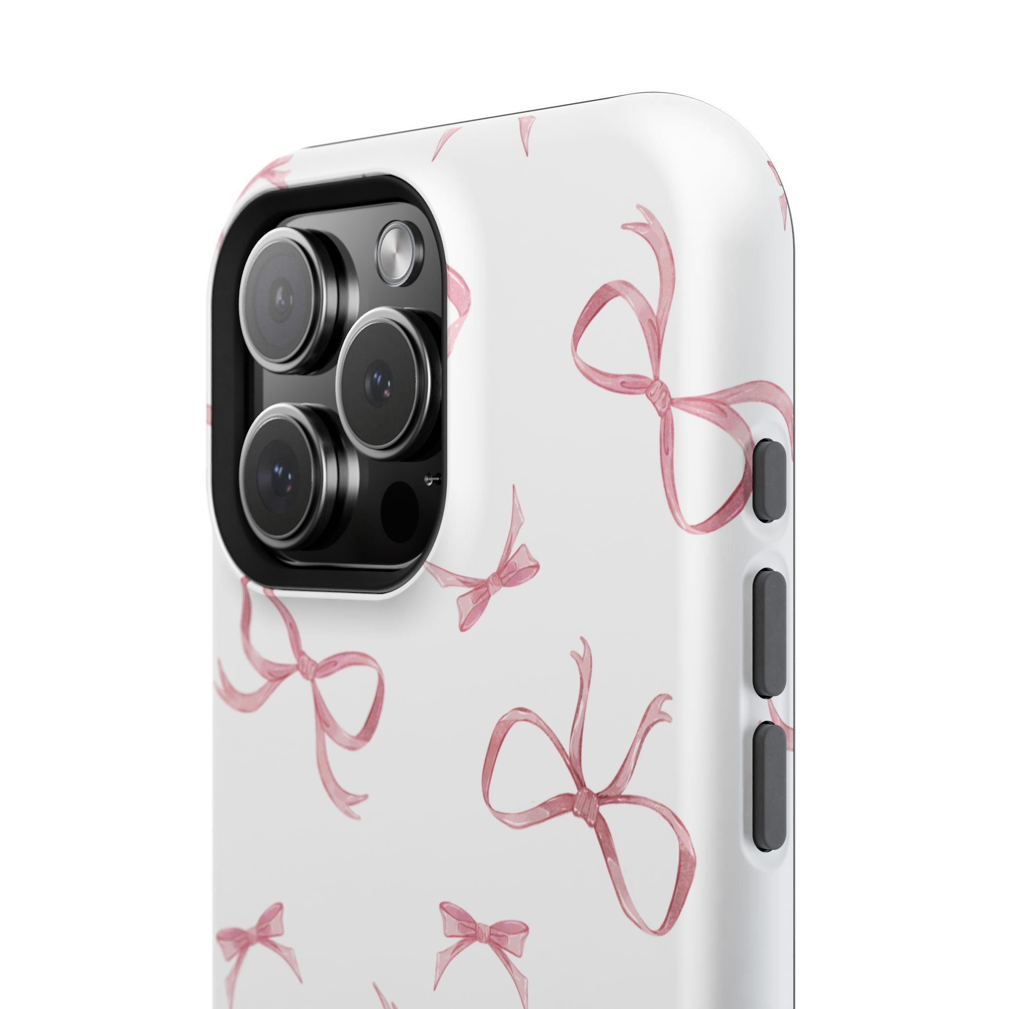 Customizable: Coquette Bow Stylish Impact-Resistant Phone Case