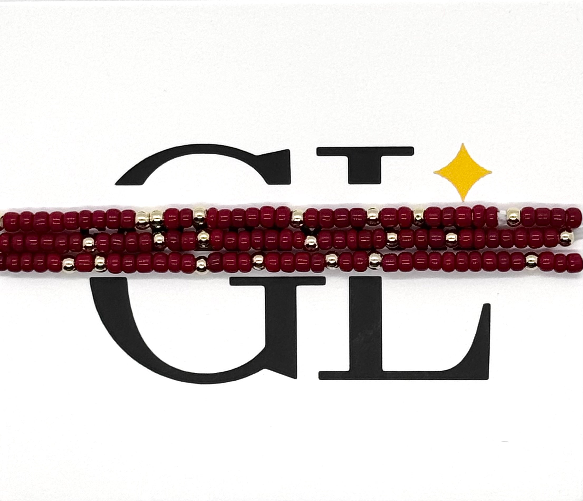 Amy'S Favorite Bracelets - Crimson