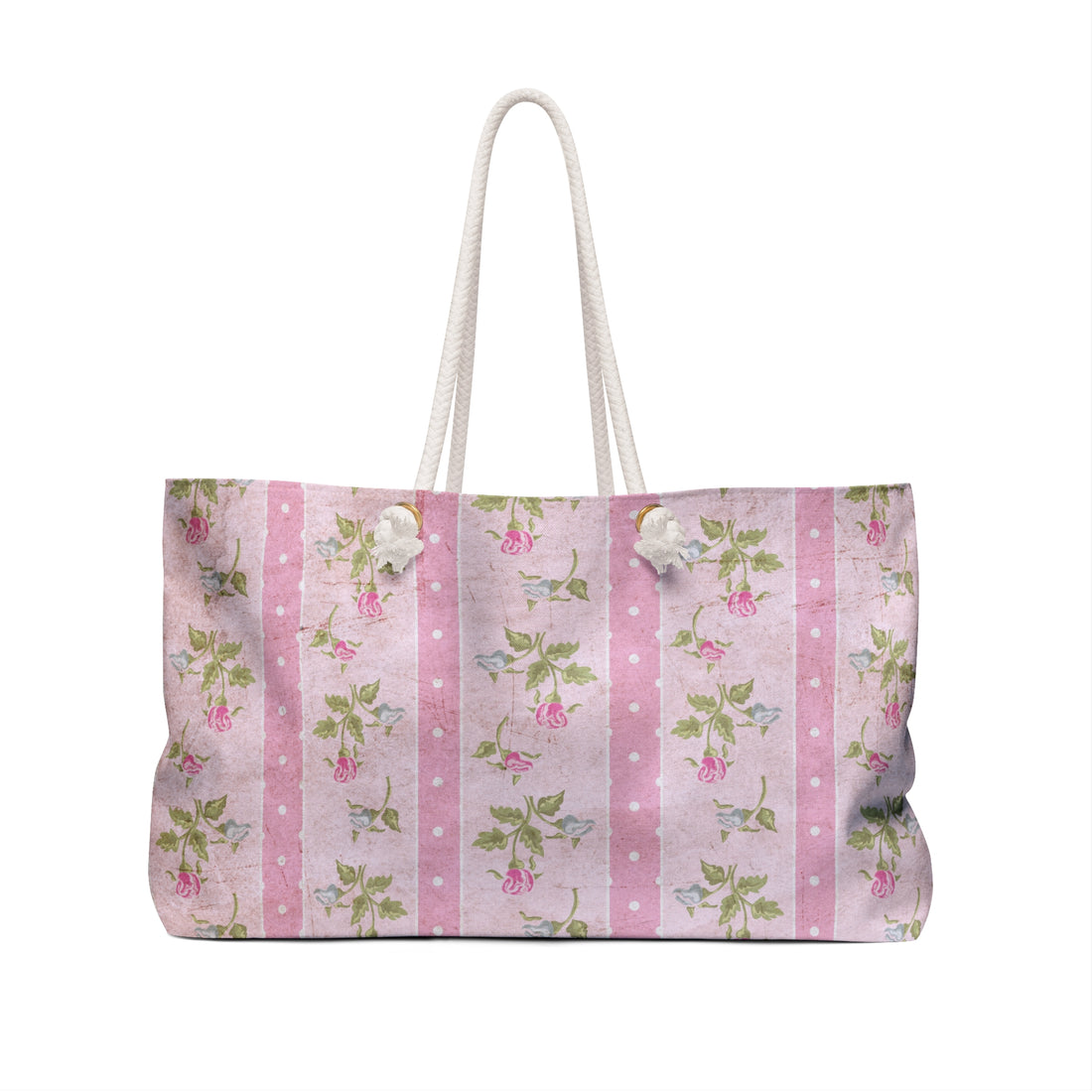 Floral Weekender Bag, Travel Tote, Overnight Bag, Beach Bag, Diaper Bag, Gift for Her