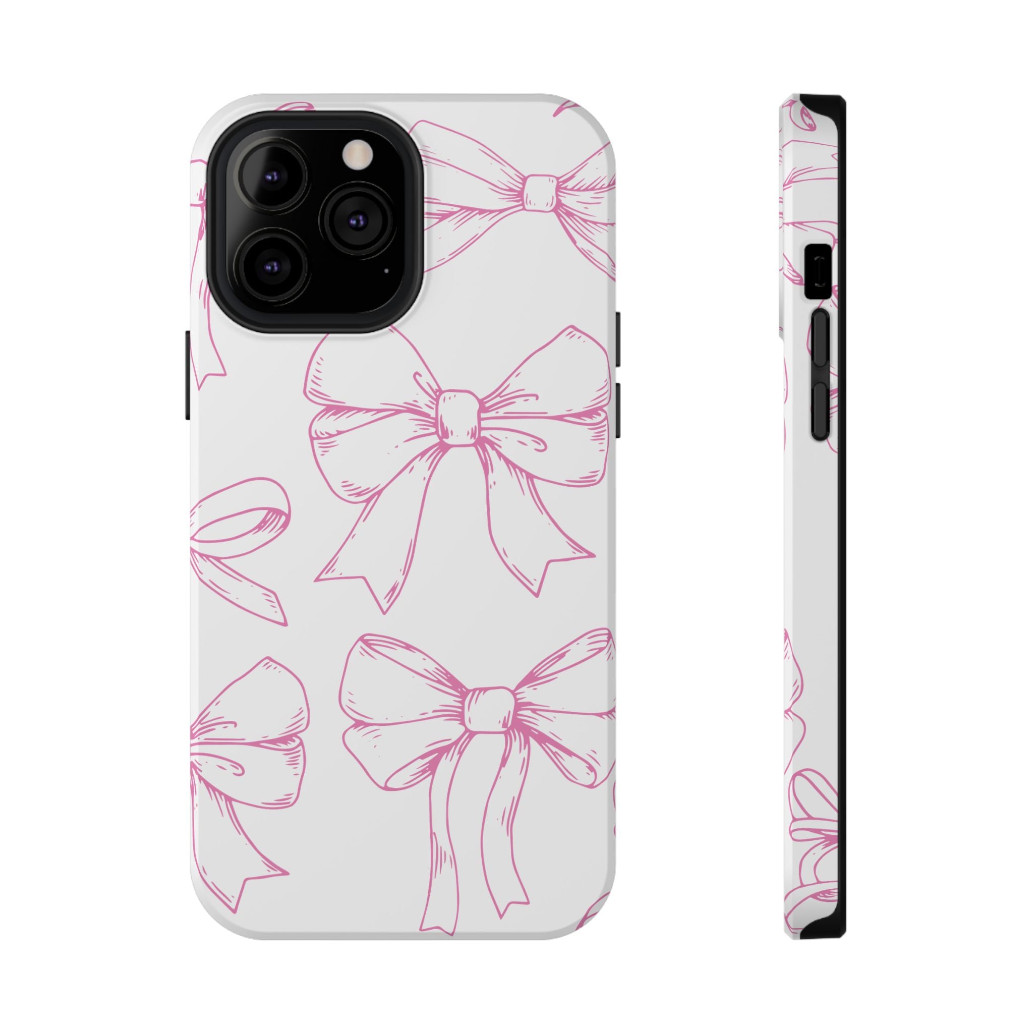 Customizable: Cute Bow Pattern Phone Case