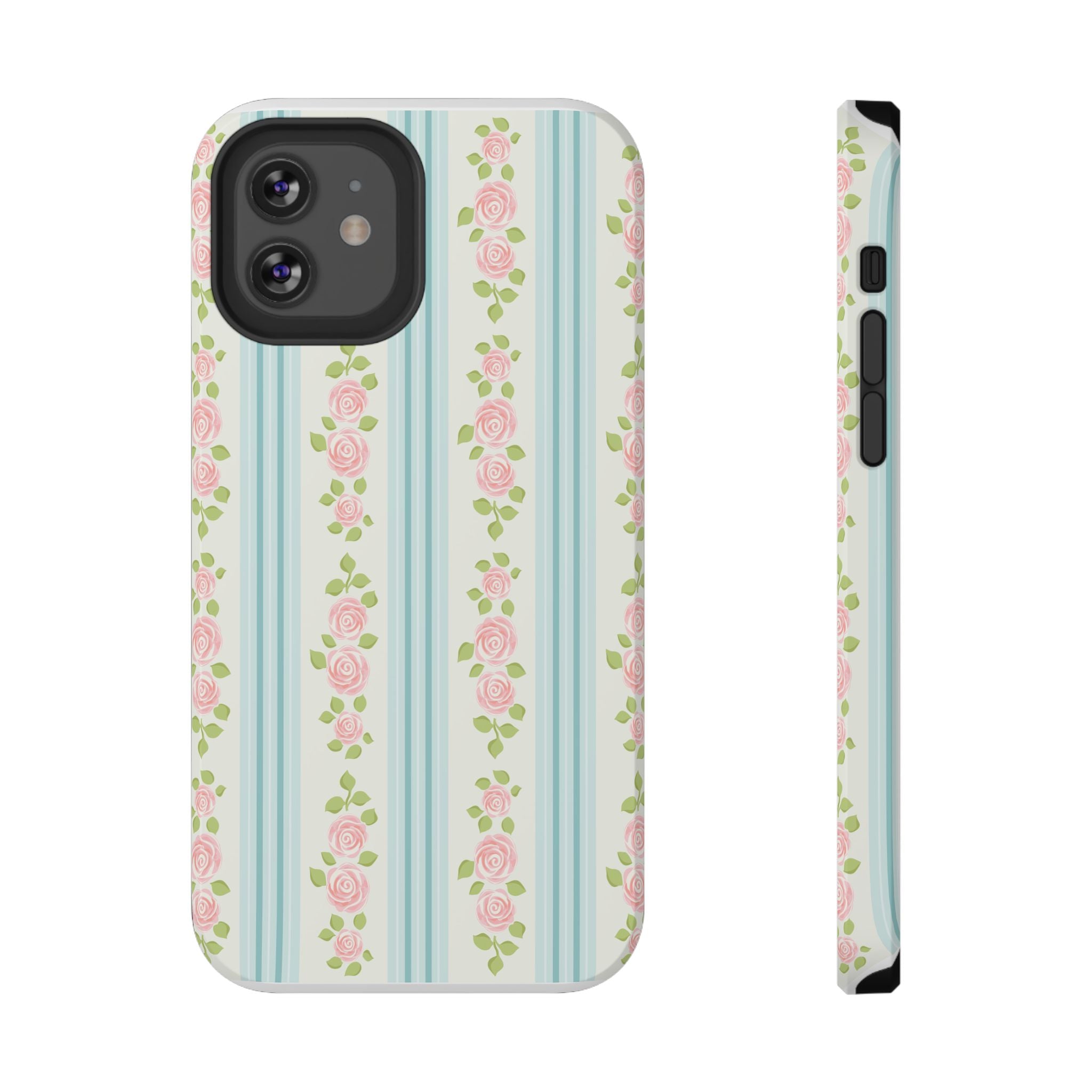 Customizable: Floral Impact-Resistant Phone Case