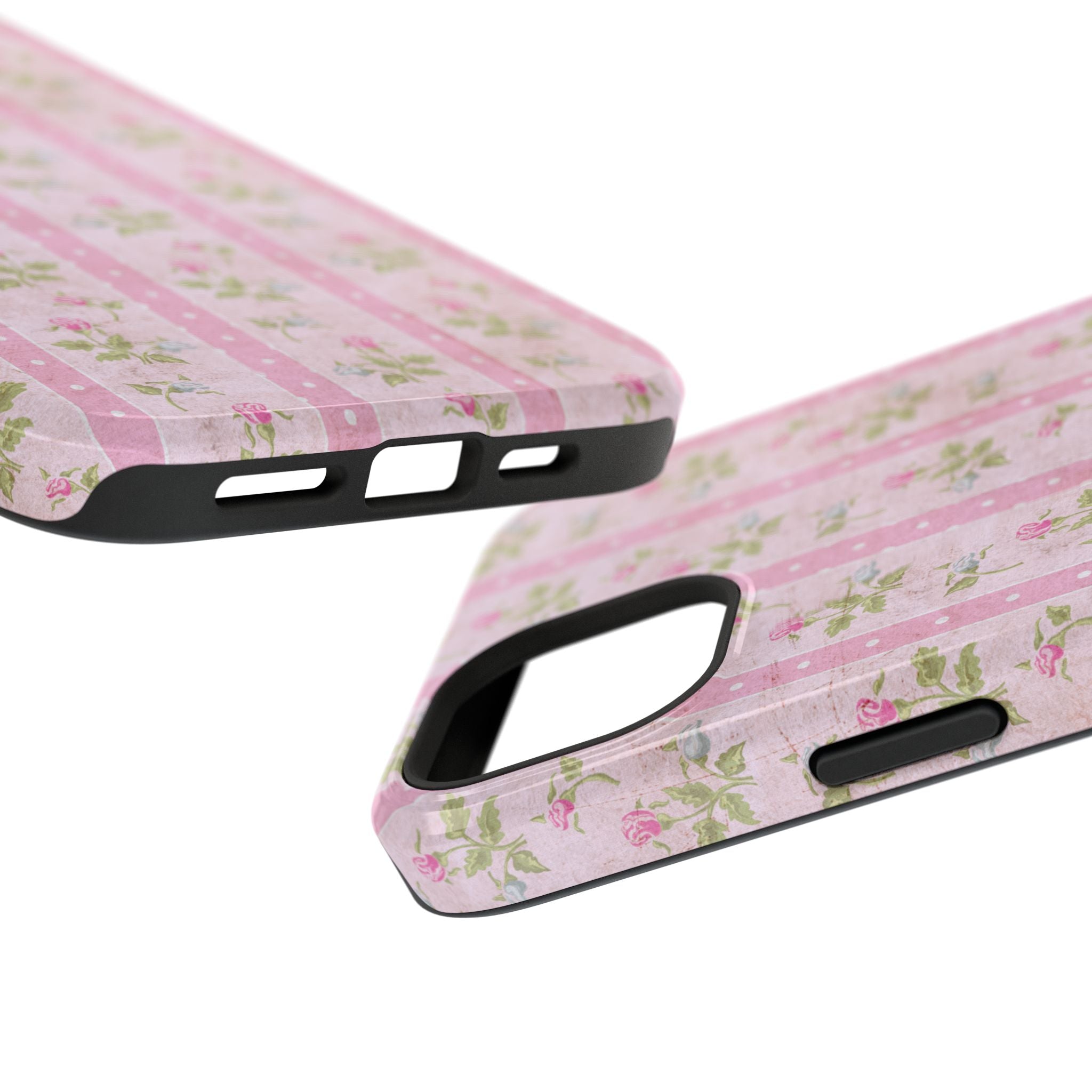 Impact-Resistant Phone Case, Inspirational Quote Case, Gift for Her, Bible Verse Decor, Floral Design Phone Cover