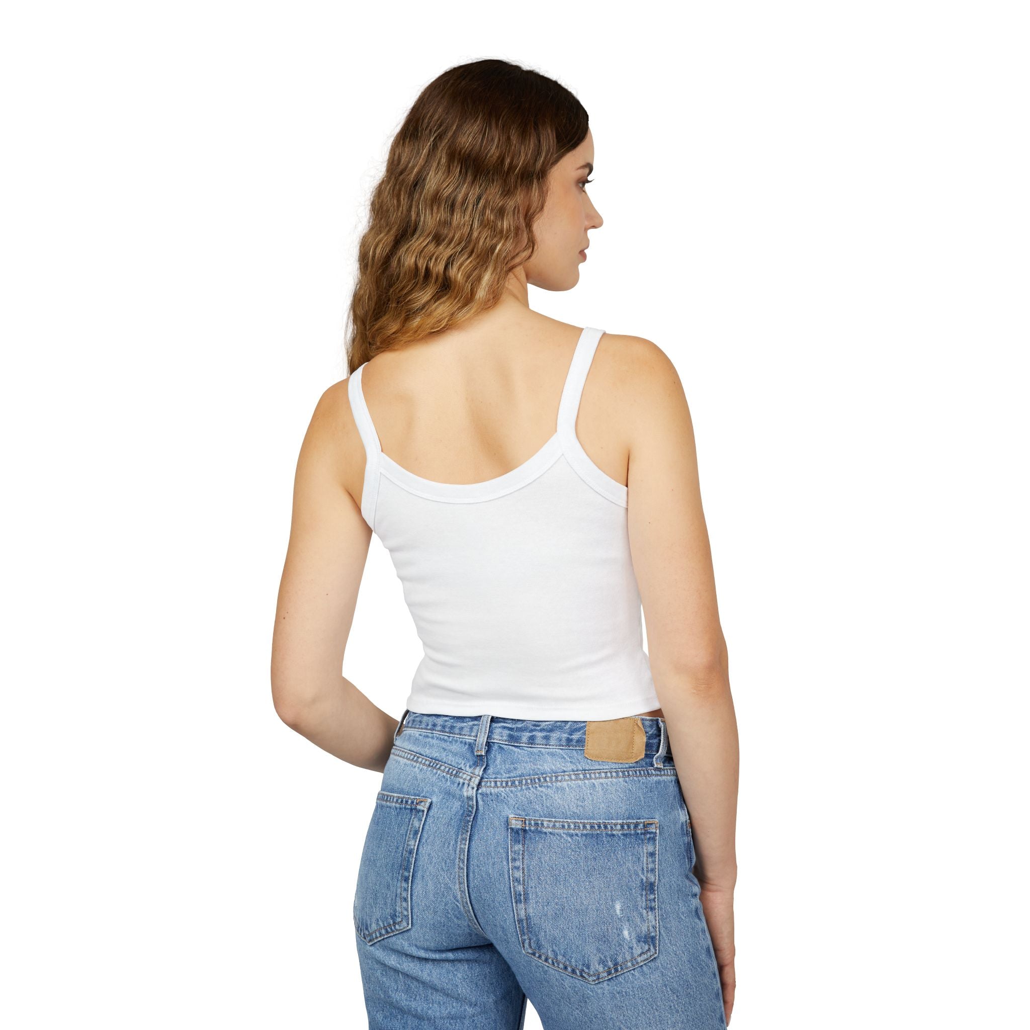 Customizable Women's Bachelorette/Bride Spaghetti Strap Tank Top