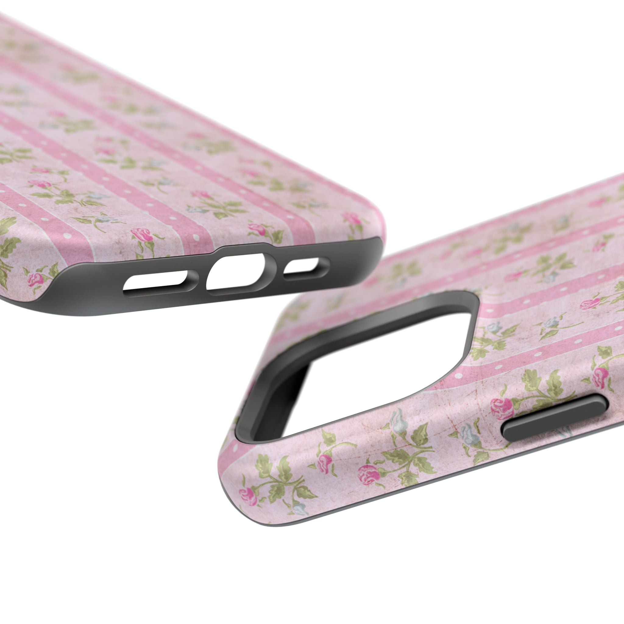 Impact-Resistant Phone Case, Inspirational Quote Case, Gift for Her, Bible Verse Decor, Floral Design Phone Cover