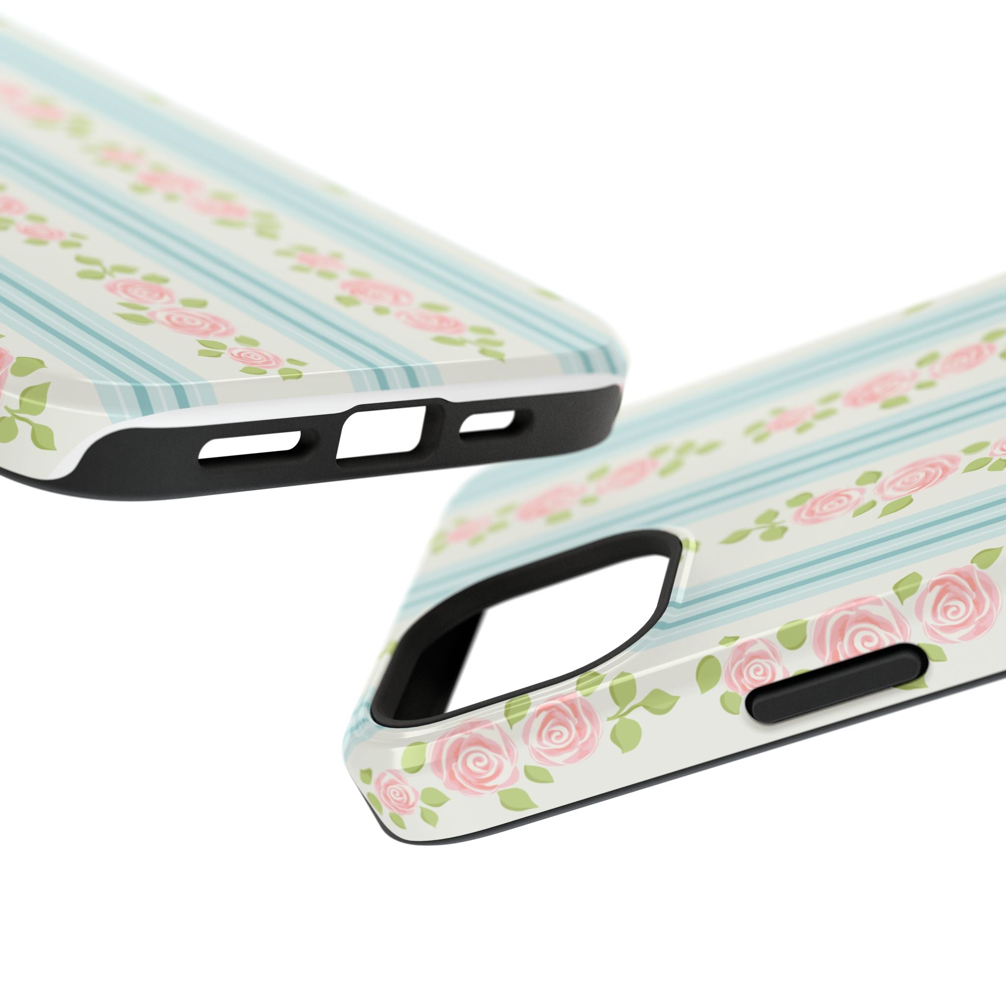 Customizable: Floral Impact-Resistant Phone Case