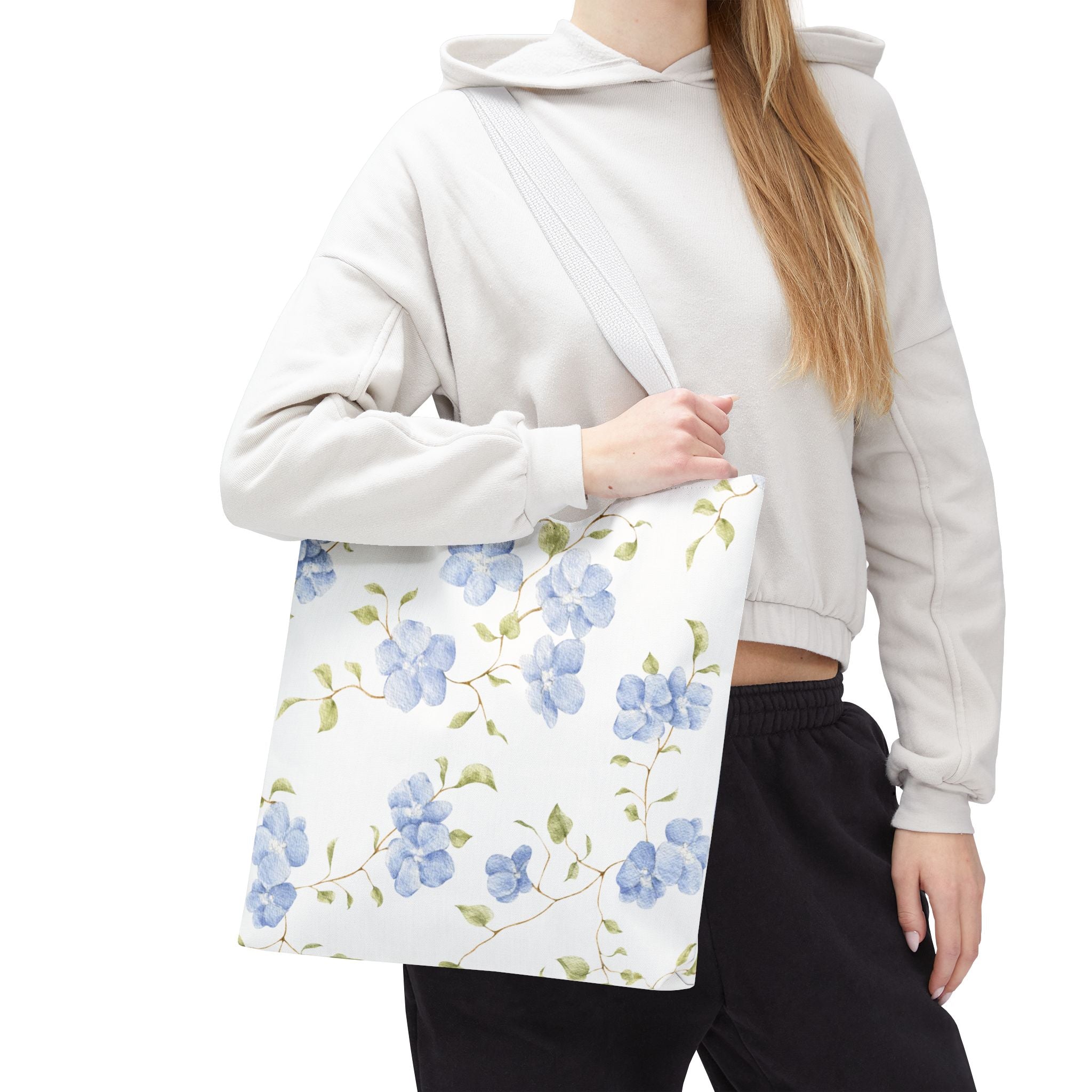 Floral Tote Bag, Stylish Eco-Friendly Bag, Gift for Her, Beach Bag, Shopping Tote, College Bag