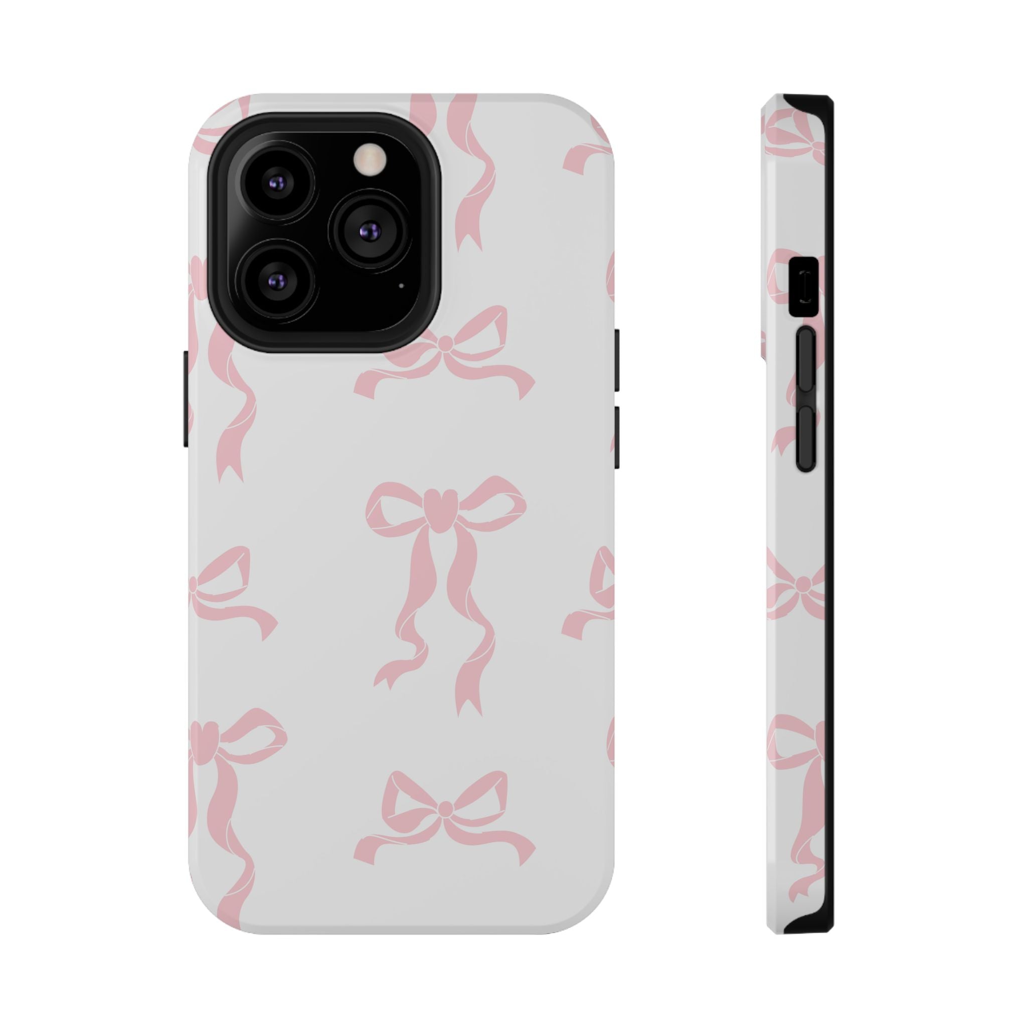 Customizable Cute Bow Pattern Phone Case