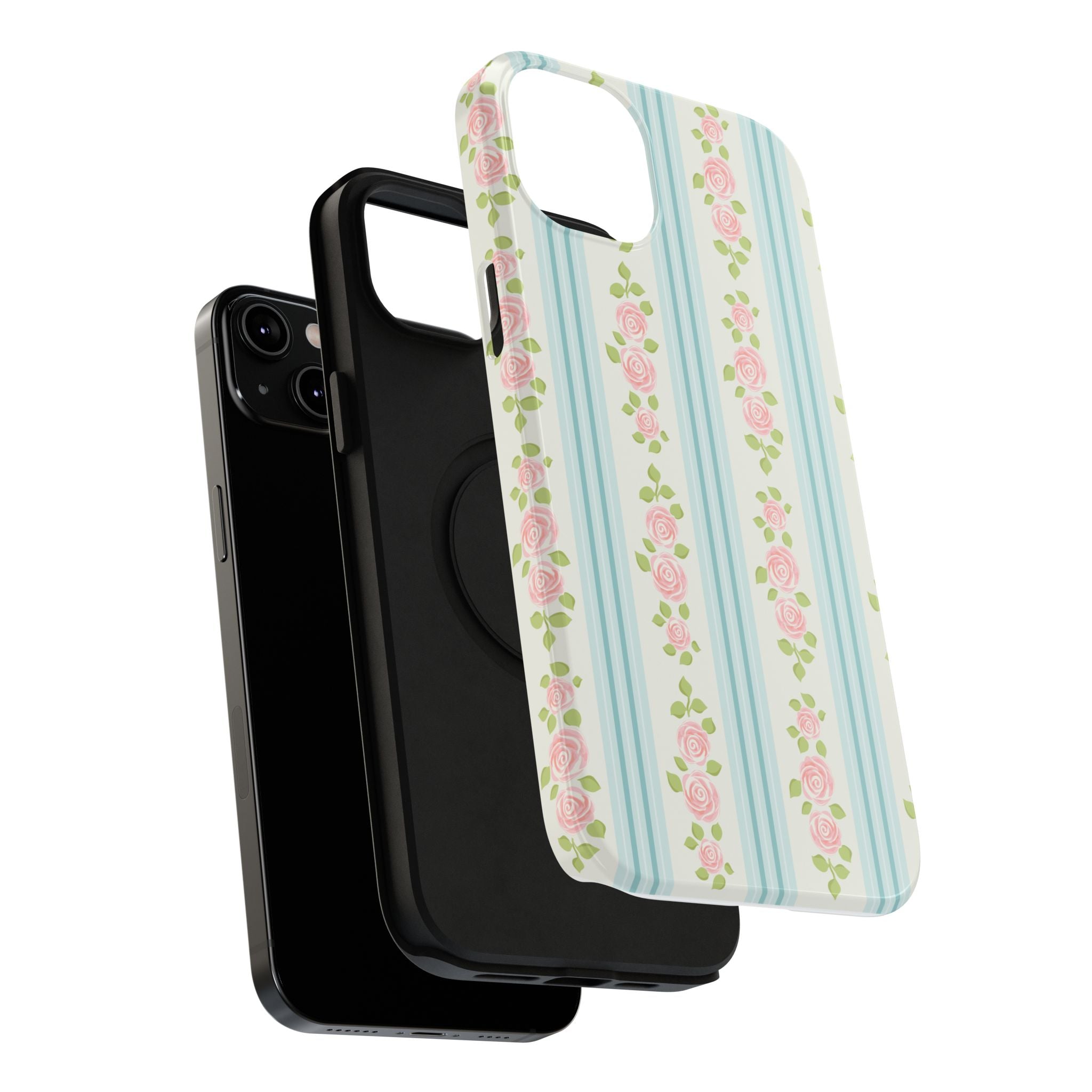 Customizable: Floral Impact-Resistant Phone Case