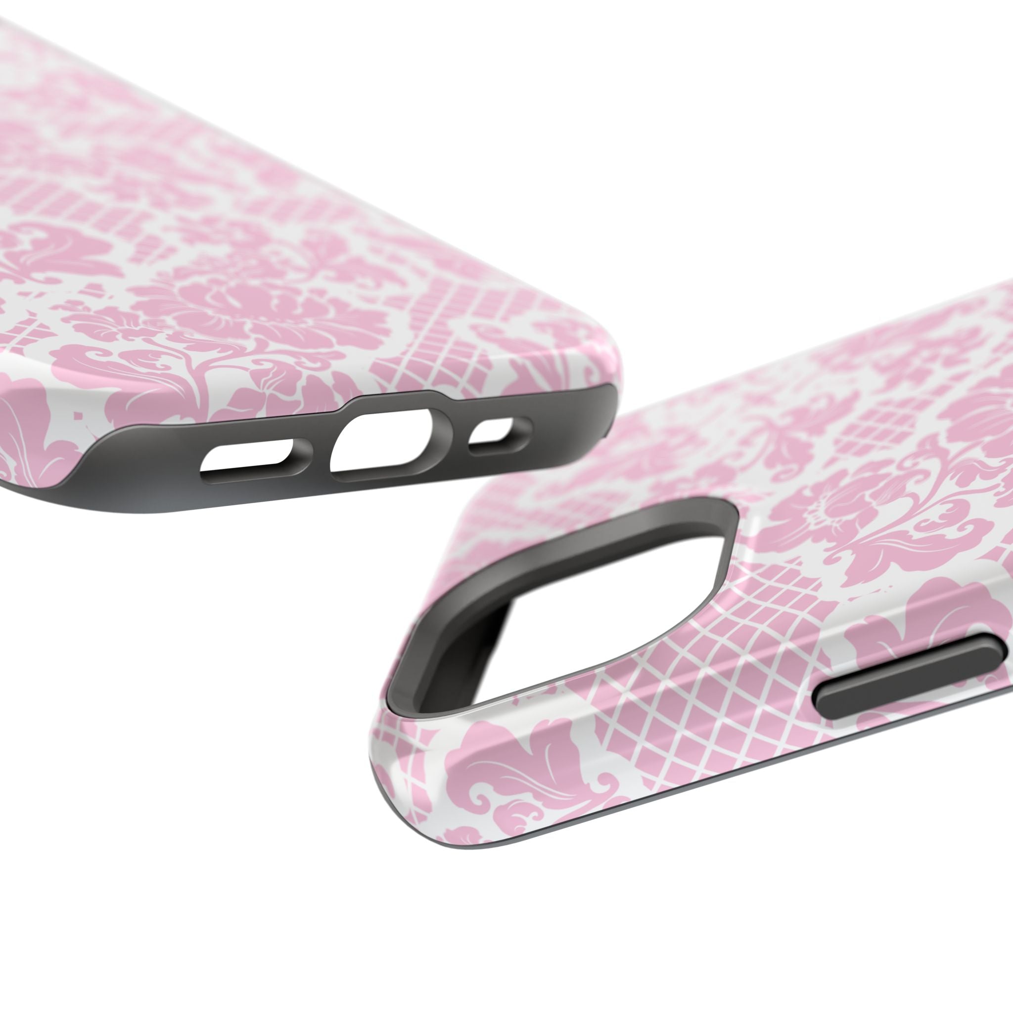 Customizable: Pink Lace Inspired Elegantly Chic Impact-Resistant Case