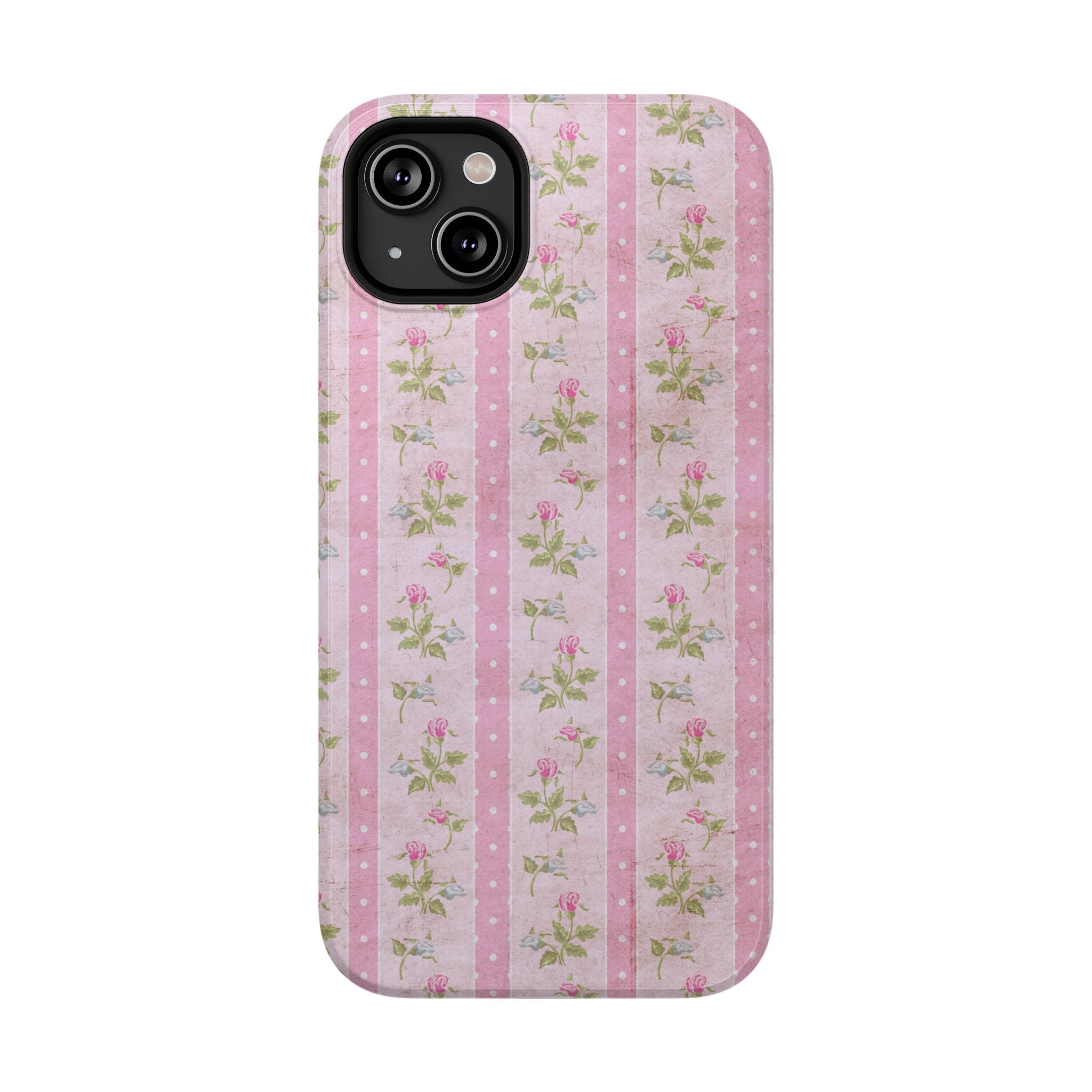 Impact-Resistant Phone Case, Inspirational Quote Case, Gift for Her, Bible Verse Decor, Floral Design Phone Cover
