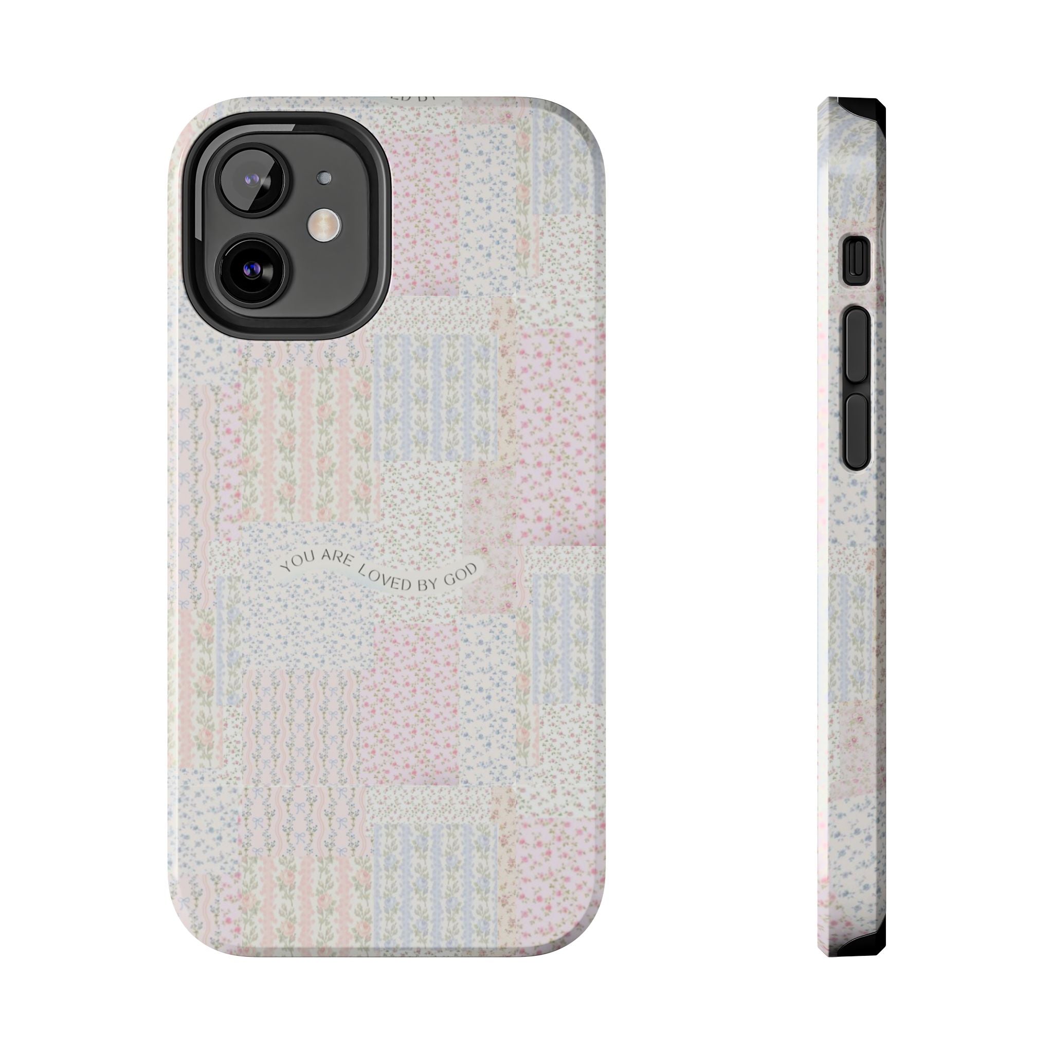 Floral Tough Phone Cases, Protective Phone Cover, Inspirational Tech Accessory, Gift for Her, Fashionable Phone Case, Unique Design