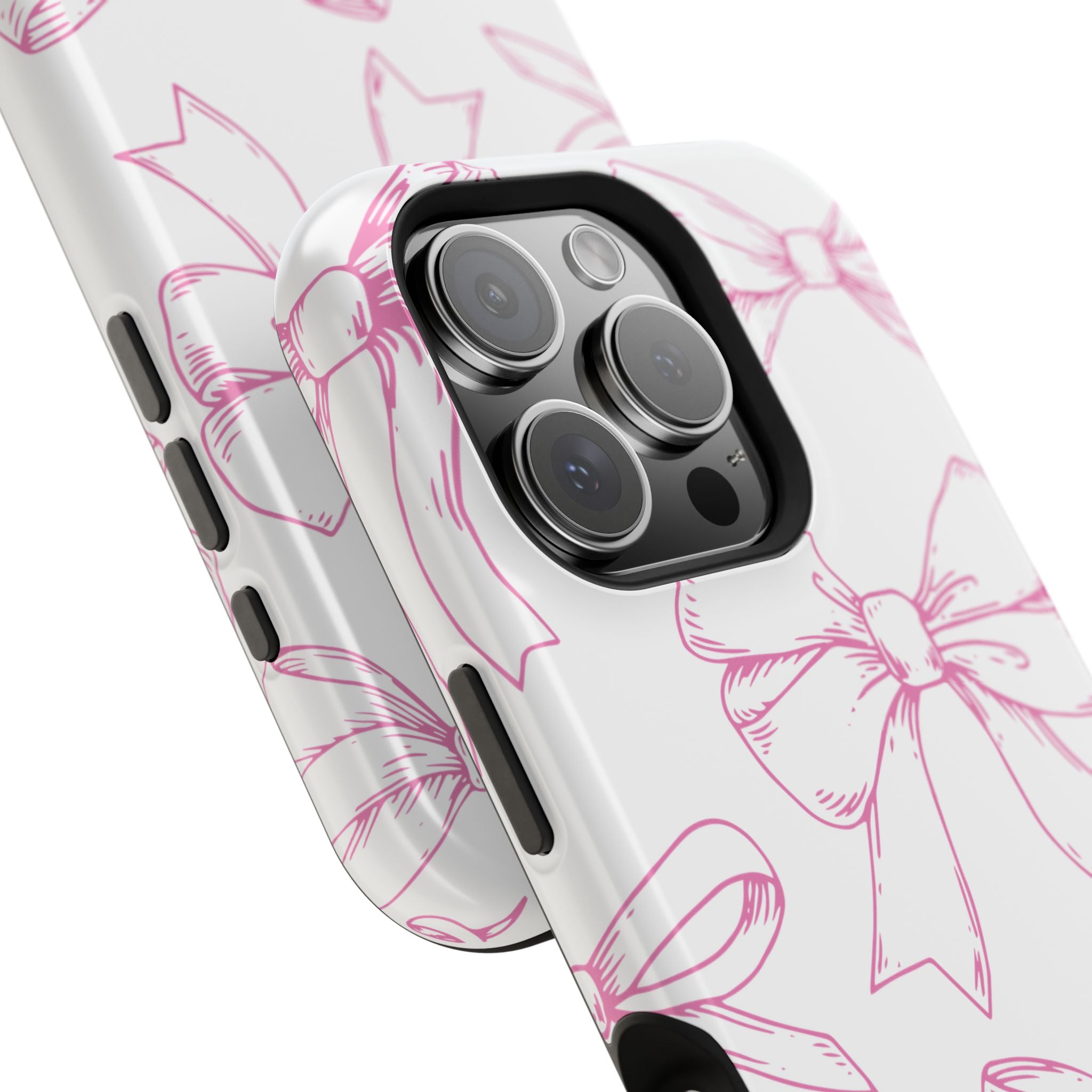 Customizable: Cute Bow Pattern Phone Case