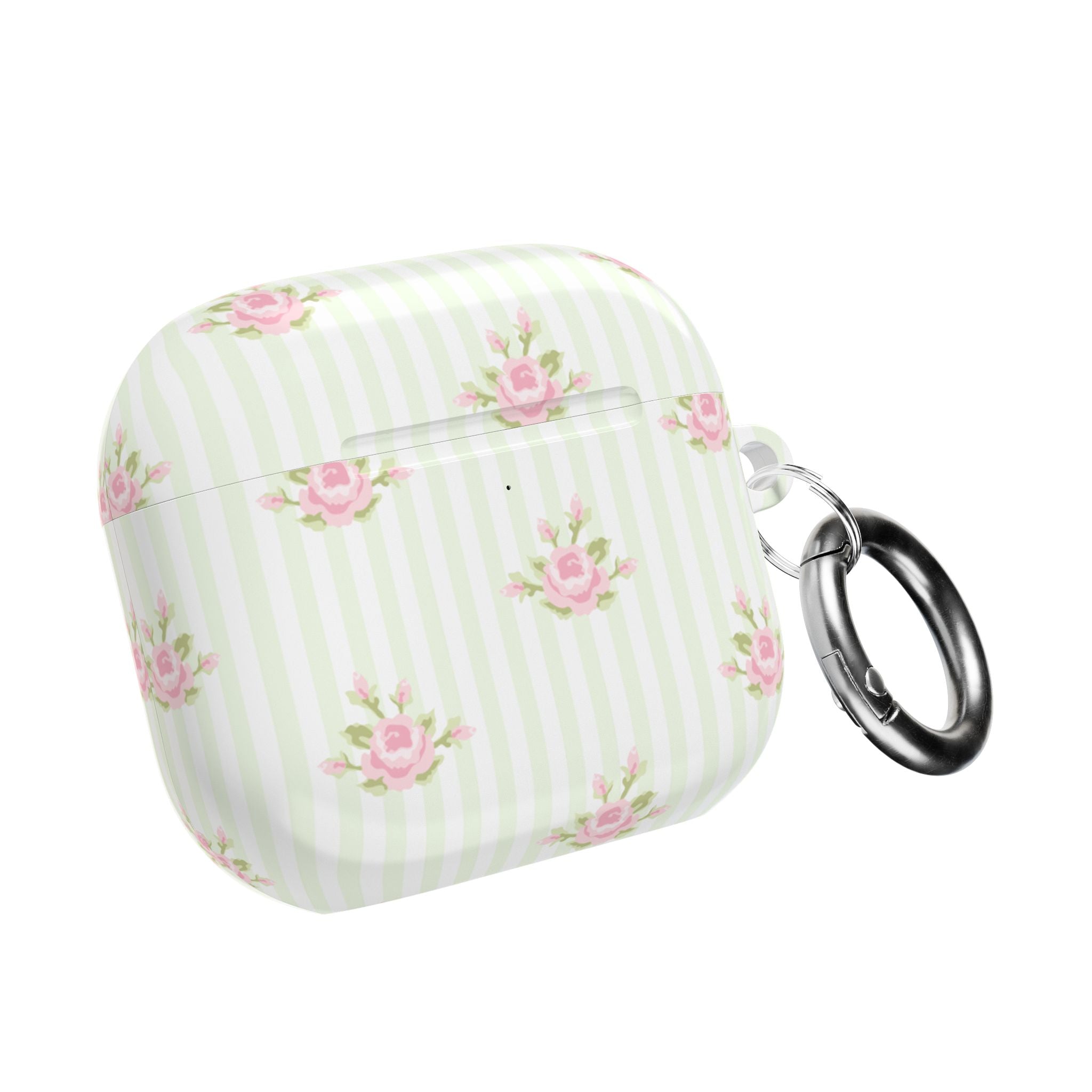 Floral AirPod Cases | Cute Tech Accessory, Gift for Her, Floral Pattern, Spring Vibes, Rose Design, Trendy Earbud Case