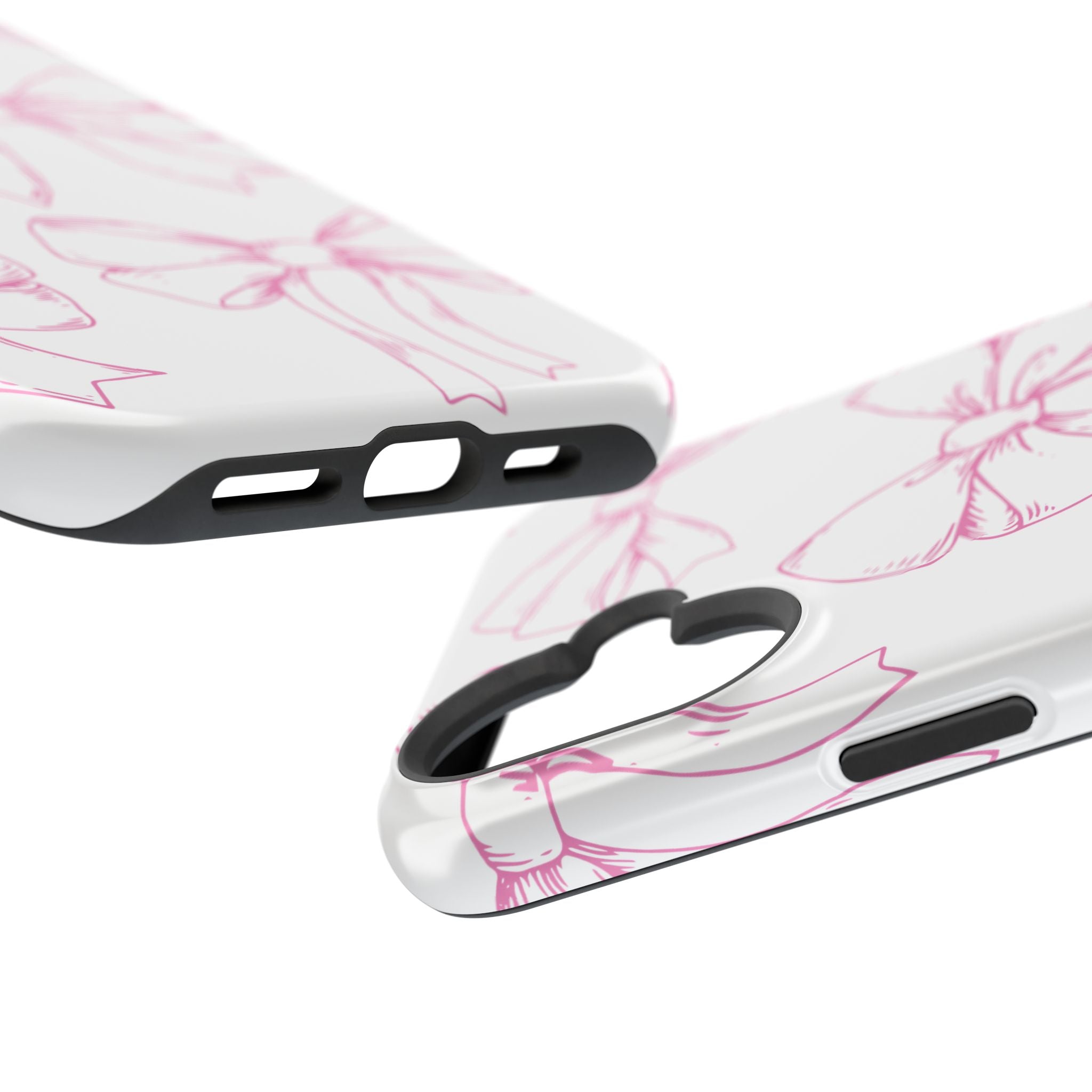 Customizable: Cute Bow Pattern Phone Case