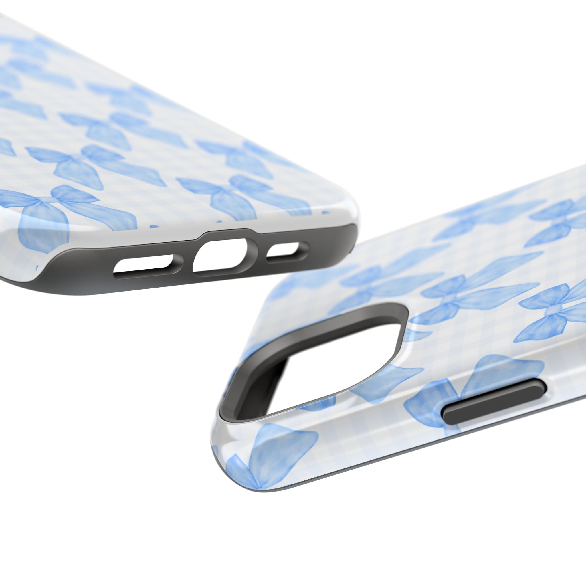 Customizable: Charming Bow Pattern Phone Case