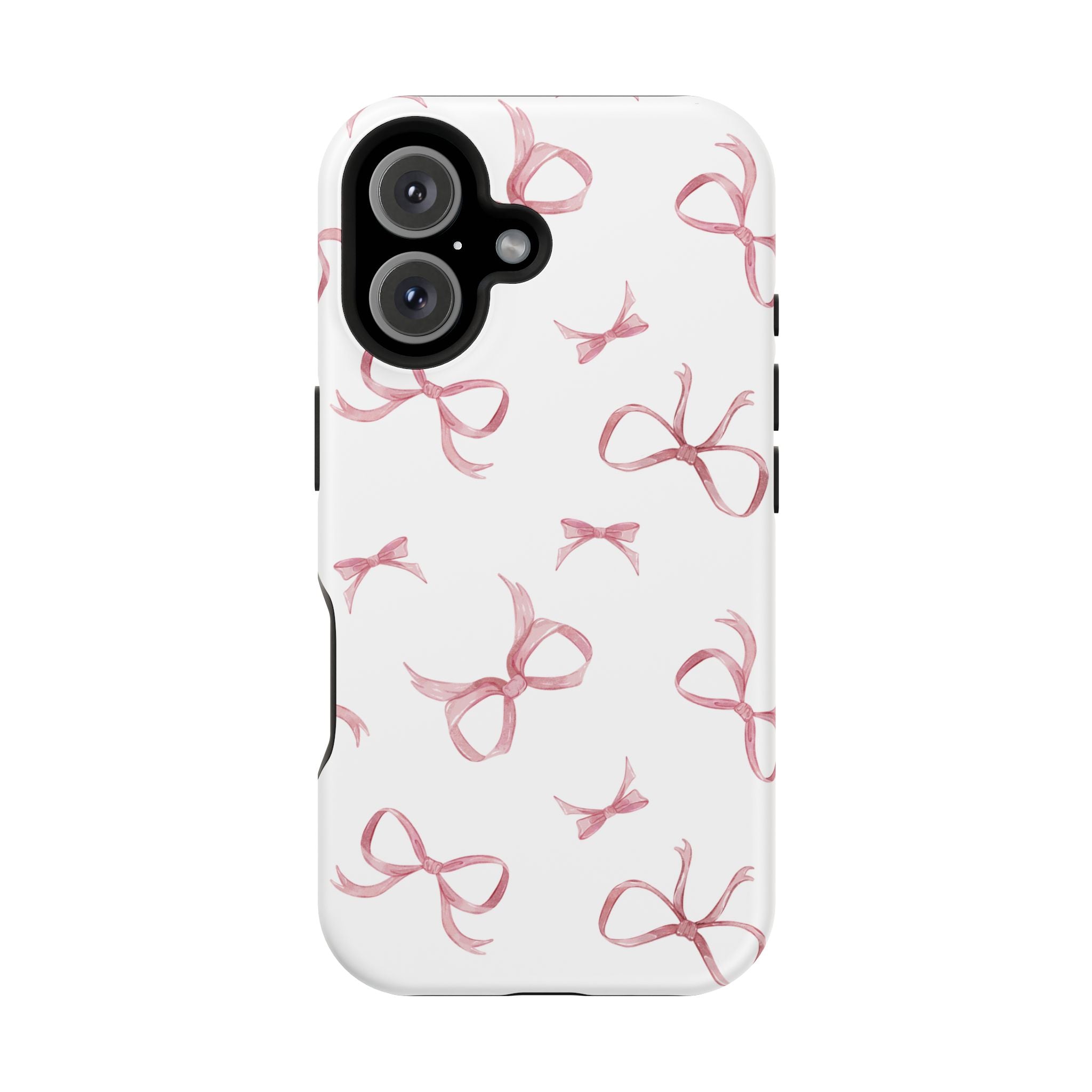 Customizable: Coquette Bow Stylish Impact-Resistant Phone Case