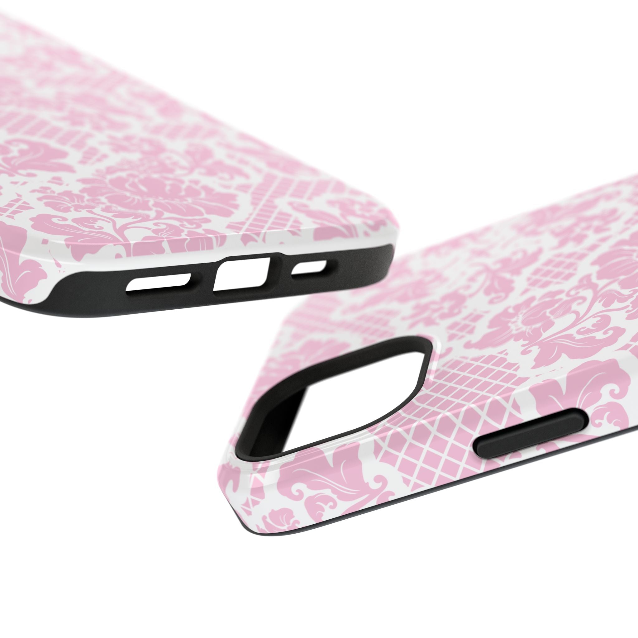 Customizable: Pink Lace Inspired Elegantly Chic Impact-Resistant Case
