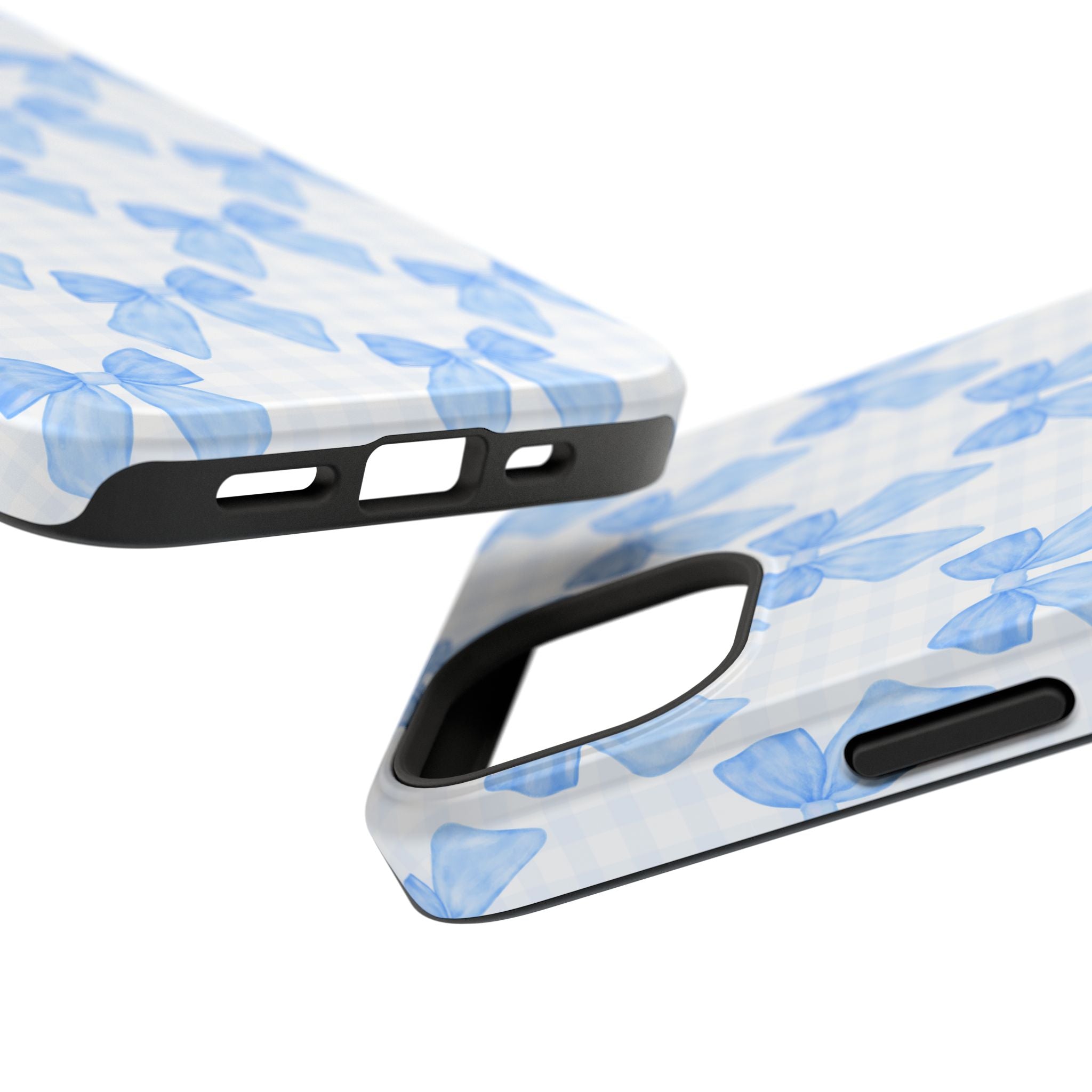 Customizable: Charming Bow Pattern Phone Case