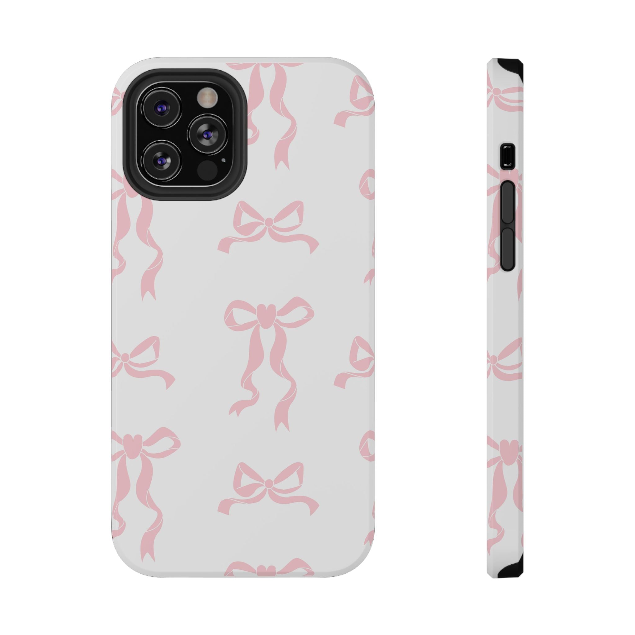 Customizable Cute Bow Pattern Phone Case