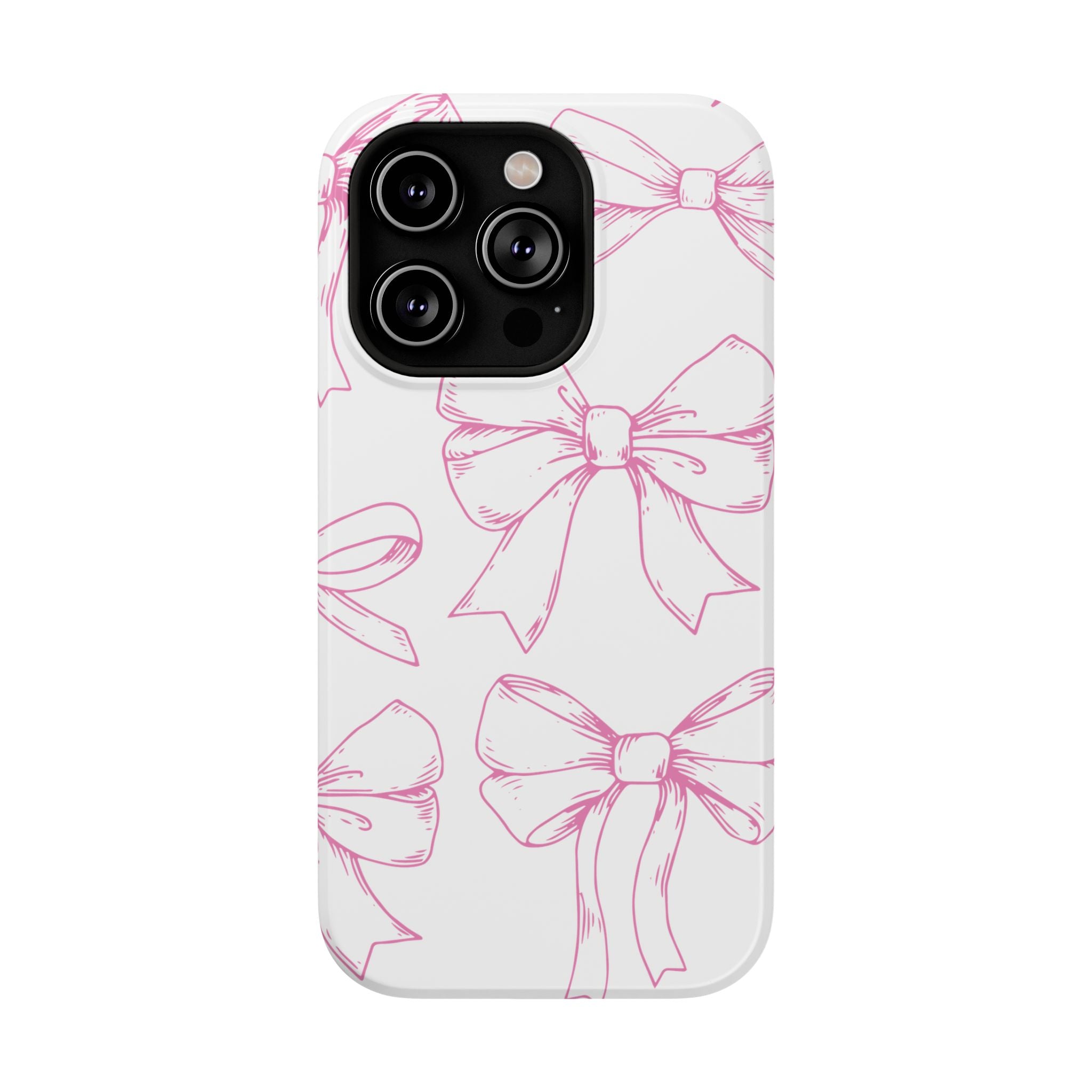 Customizable: Cute Bow Pattern Phone Case